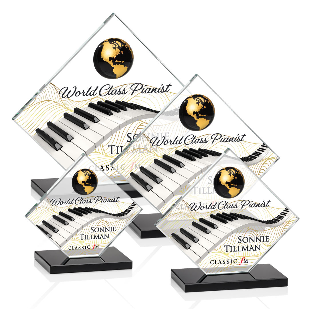 Ferrand VividPrint™ Award - Black/Gold