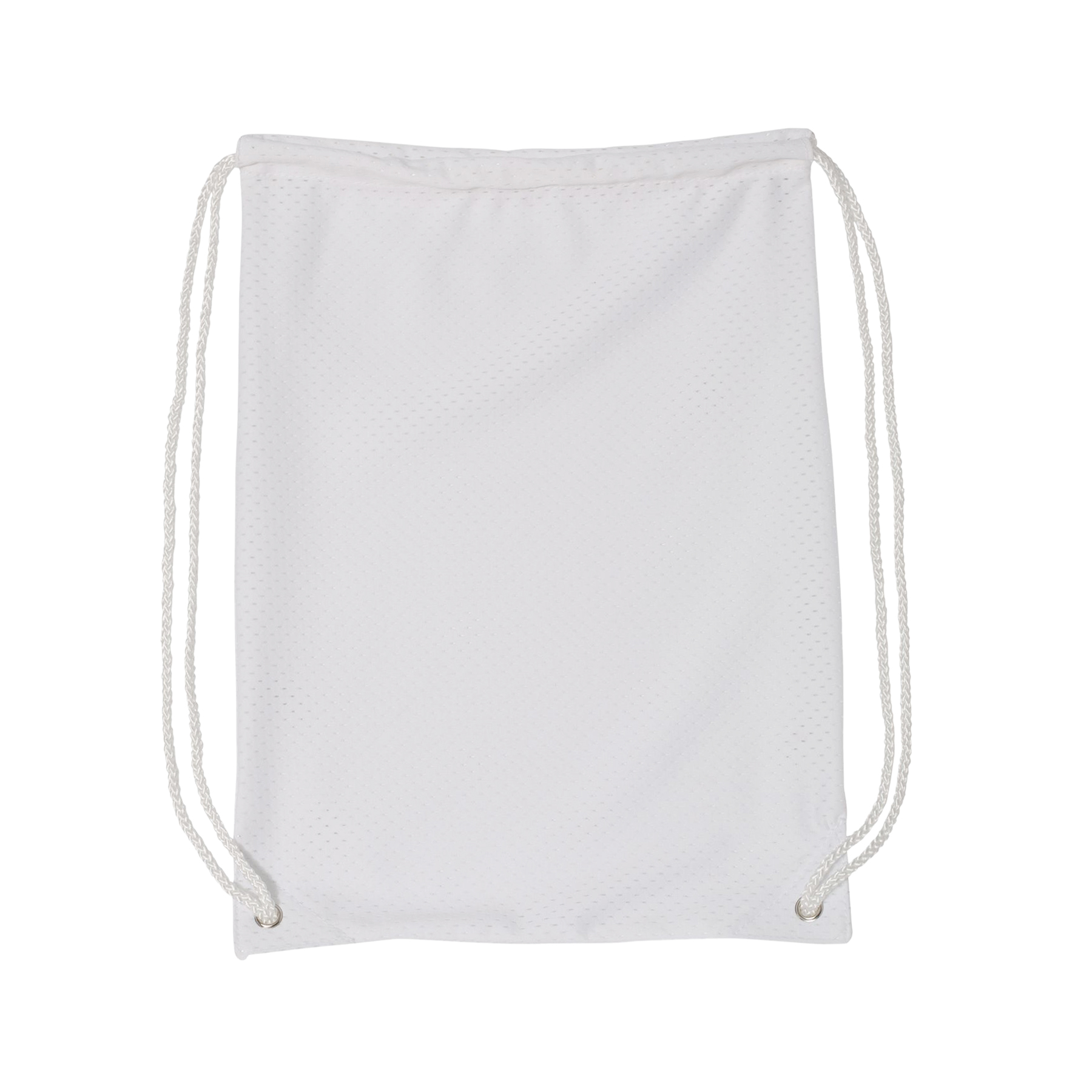 100% Polyester Jersey Mesh Drawstring Backpack 11