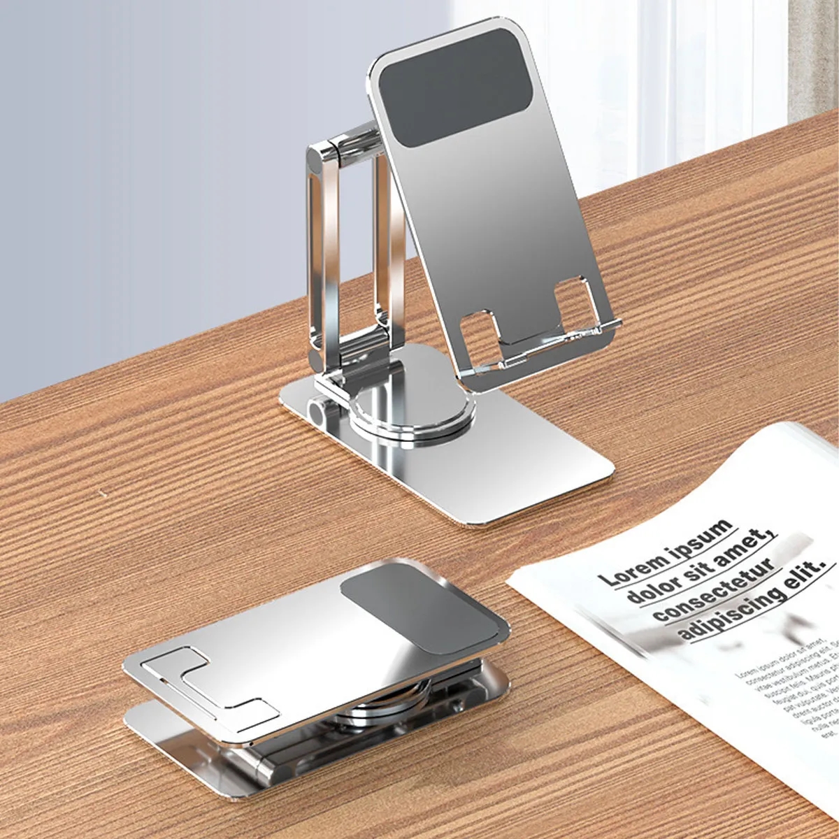 360 Rotating Foldable Cell Phone Stand 3