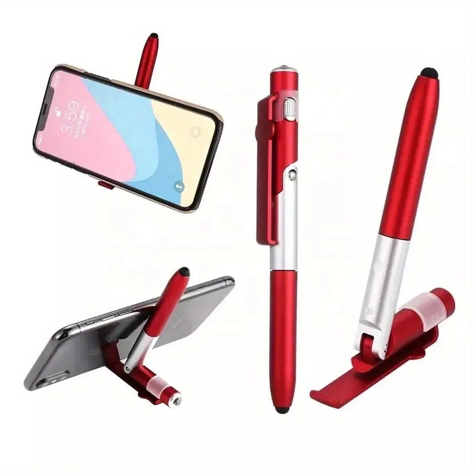 4 in 1 Phone Stand Pen Stylus with LED Light 3