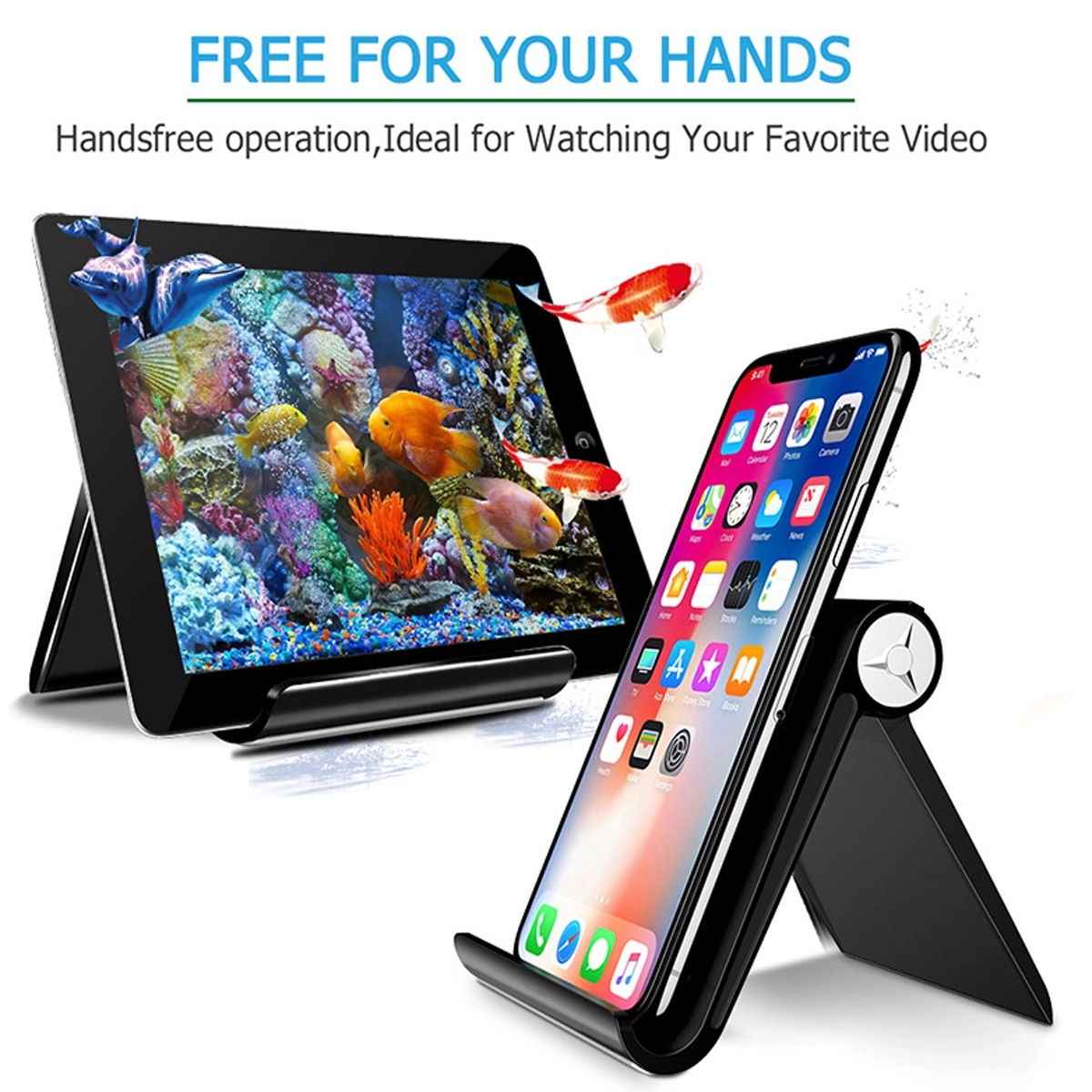 Adjustable Solid Phone Desk Stand 3
