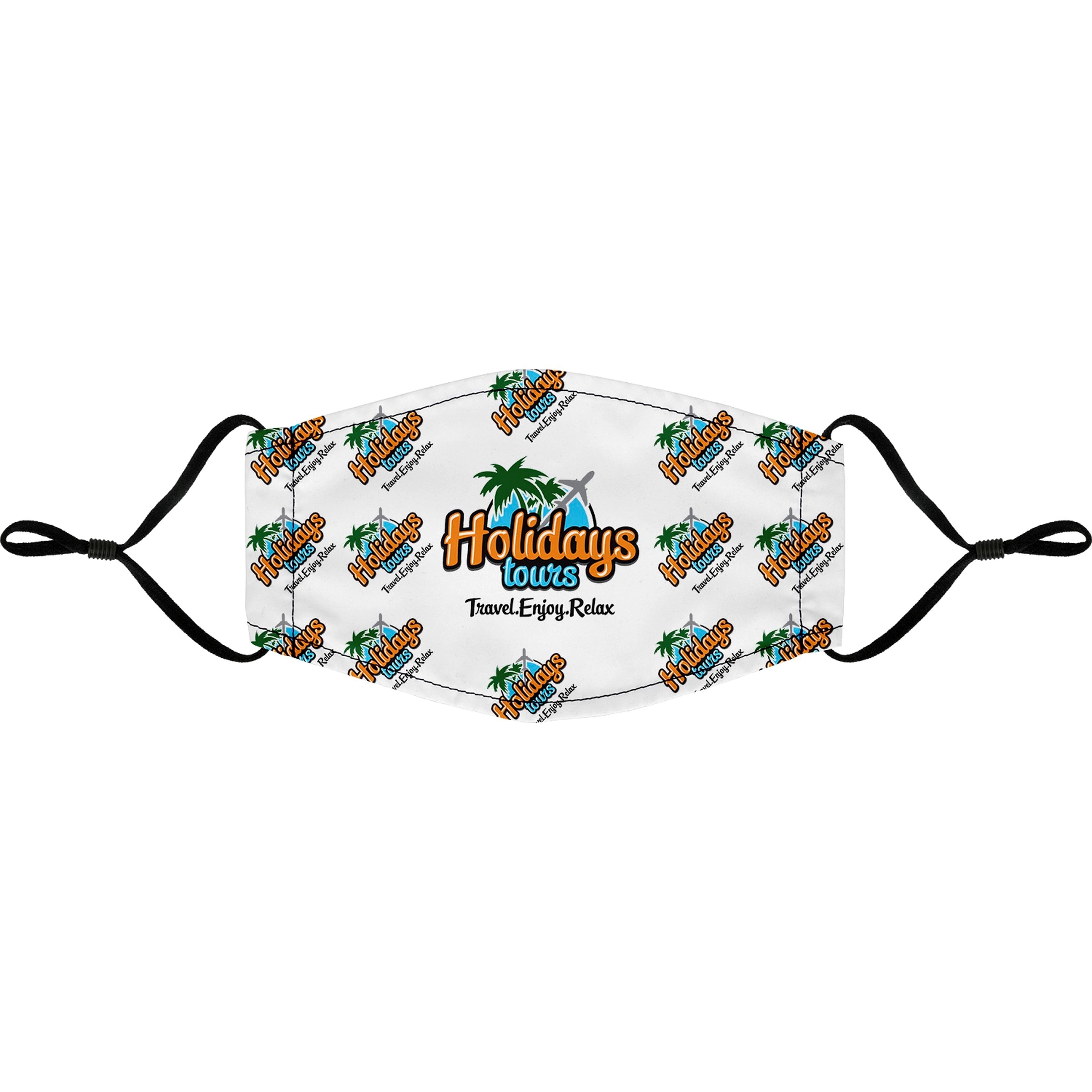 Slick Full Color Fabric Face Mask 3
