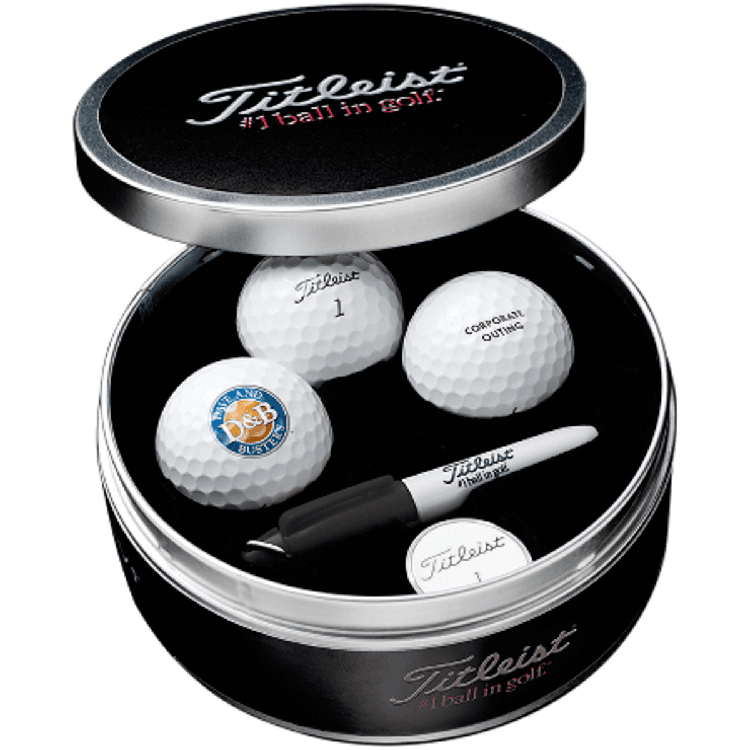 Titleist 3-Ball-Tin with Stock Lid 1