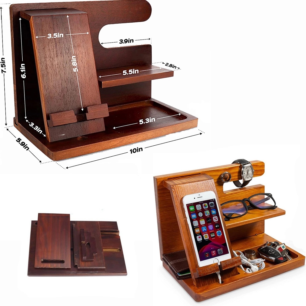 Wooden Phone Docking Stations 2