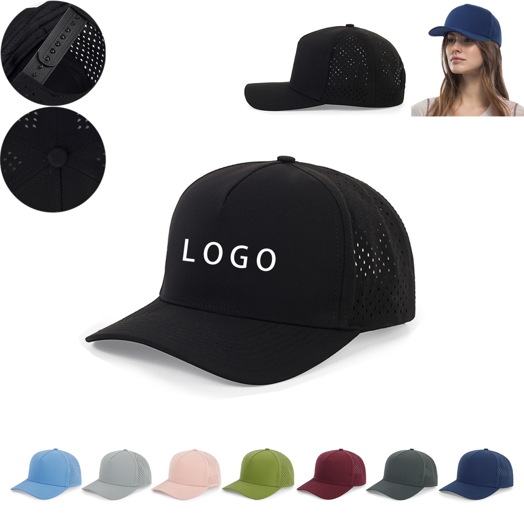 Baseball Cap Adjustable Size For Running Workouts