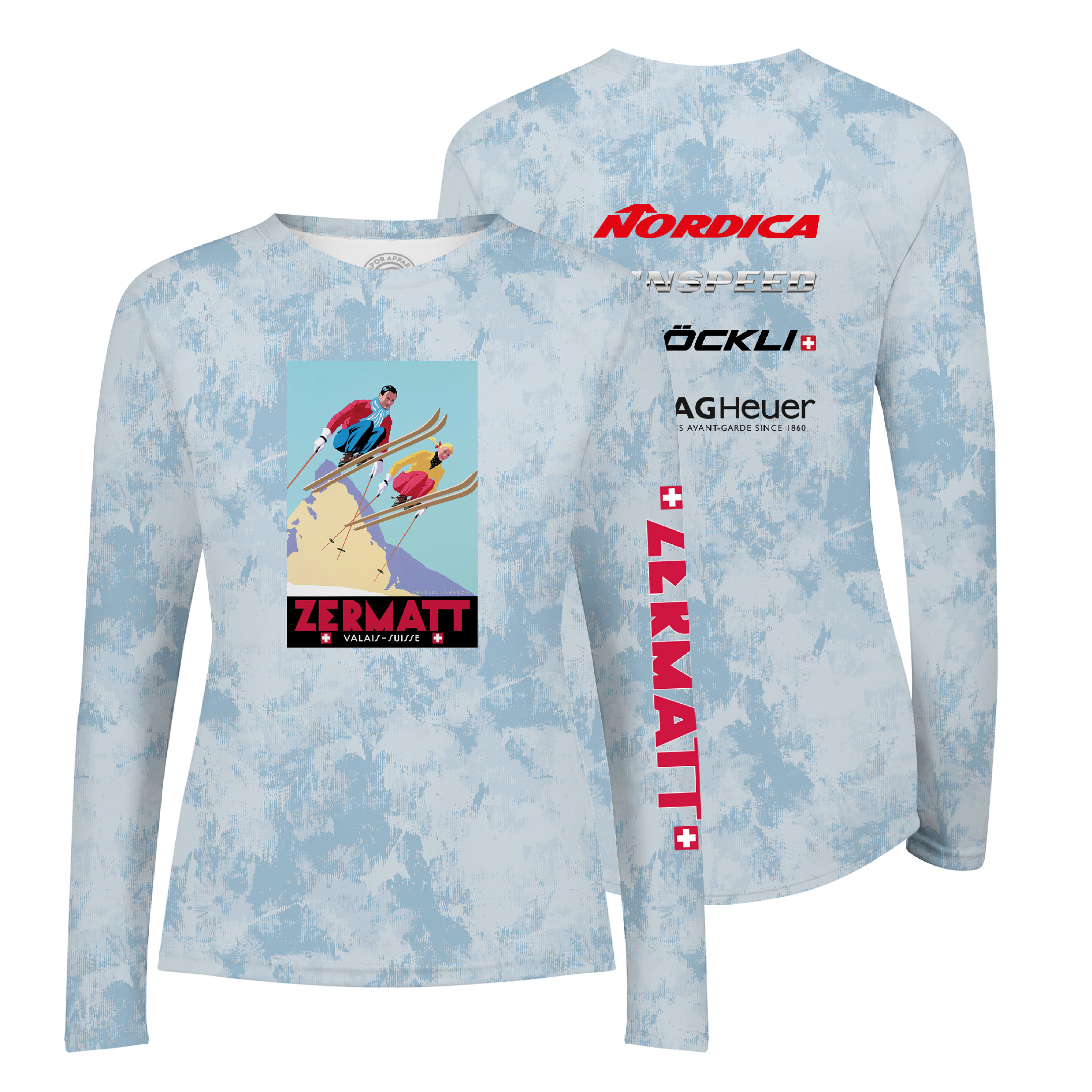 Vapor Apparel Full Sublimation Women's Lightweight Long Sleeve Shirt 3