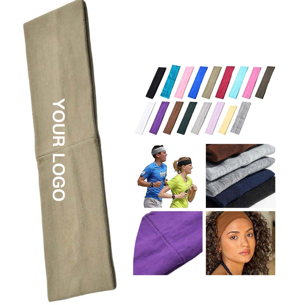 Soft and Quick Dry Headband for Daily Fitness Routines 2