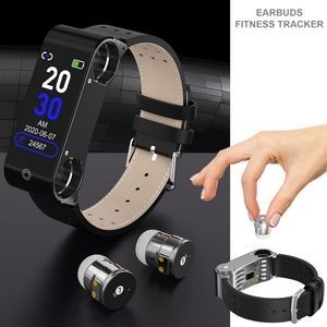 2 In 1 Fitness Tracker Earbuds With Detachable Bracelet 14