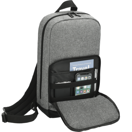 Graphite Deluxe Recycled Sling Backpack 16