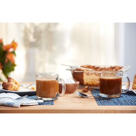 Glass Coffee Mug 13 oz. 8