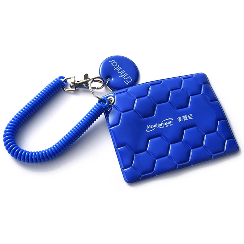 Vinyl Wrist Coil ID Card Holder 4