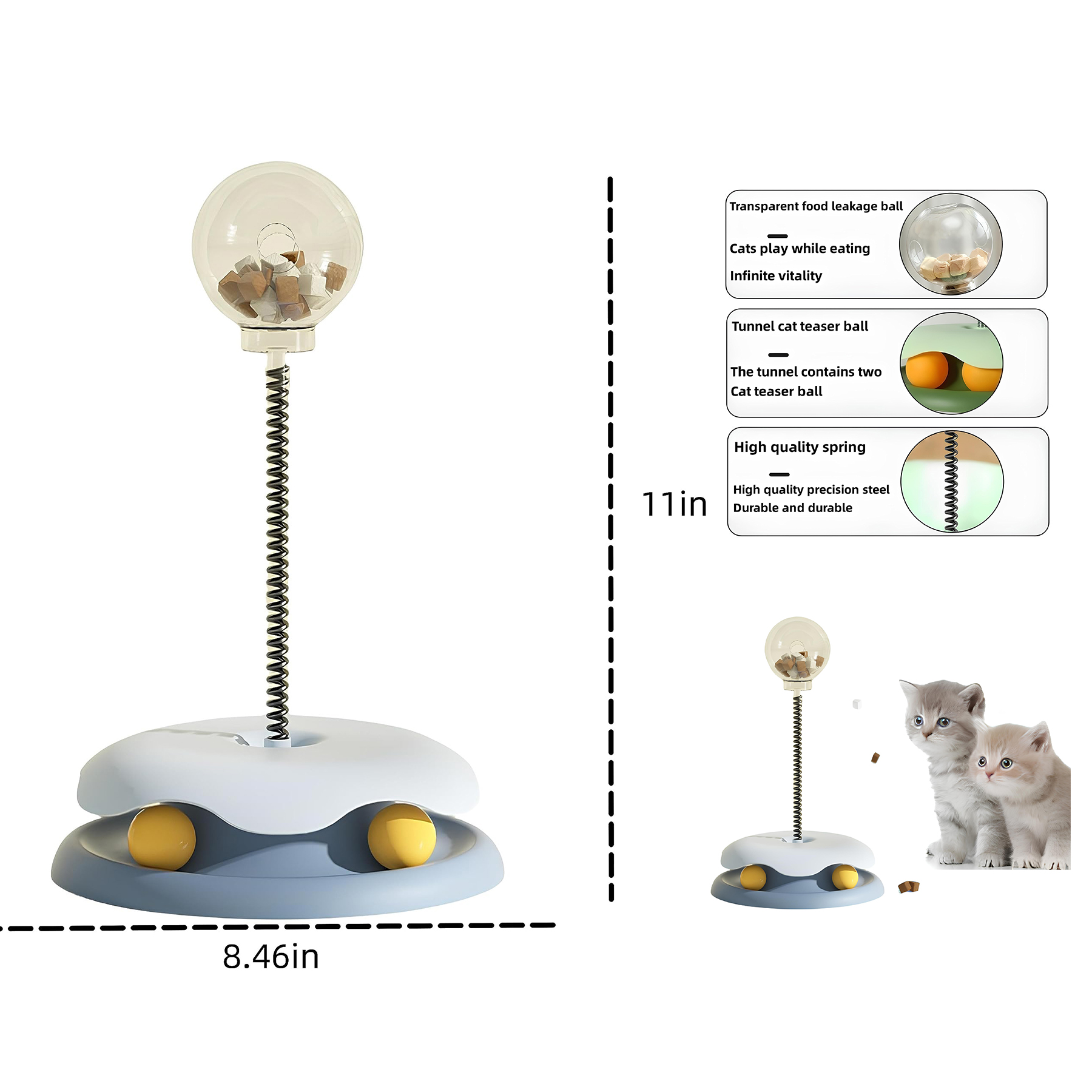 Cat Indoor Feeder Toy 2