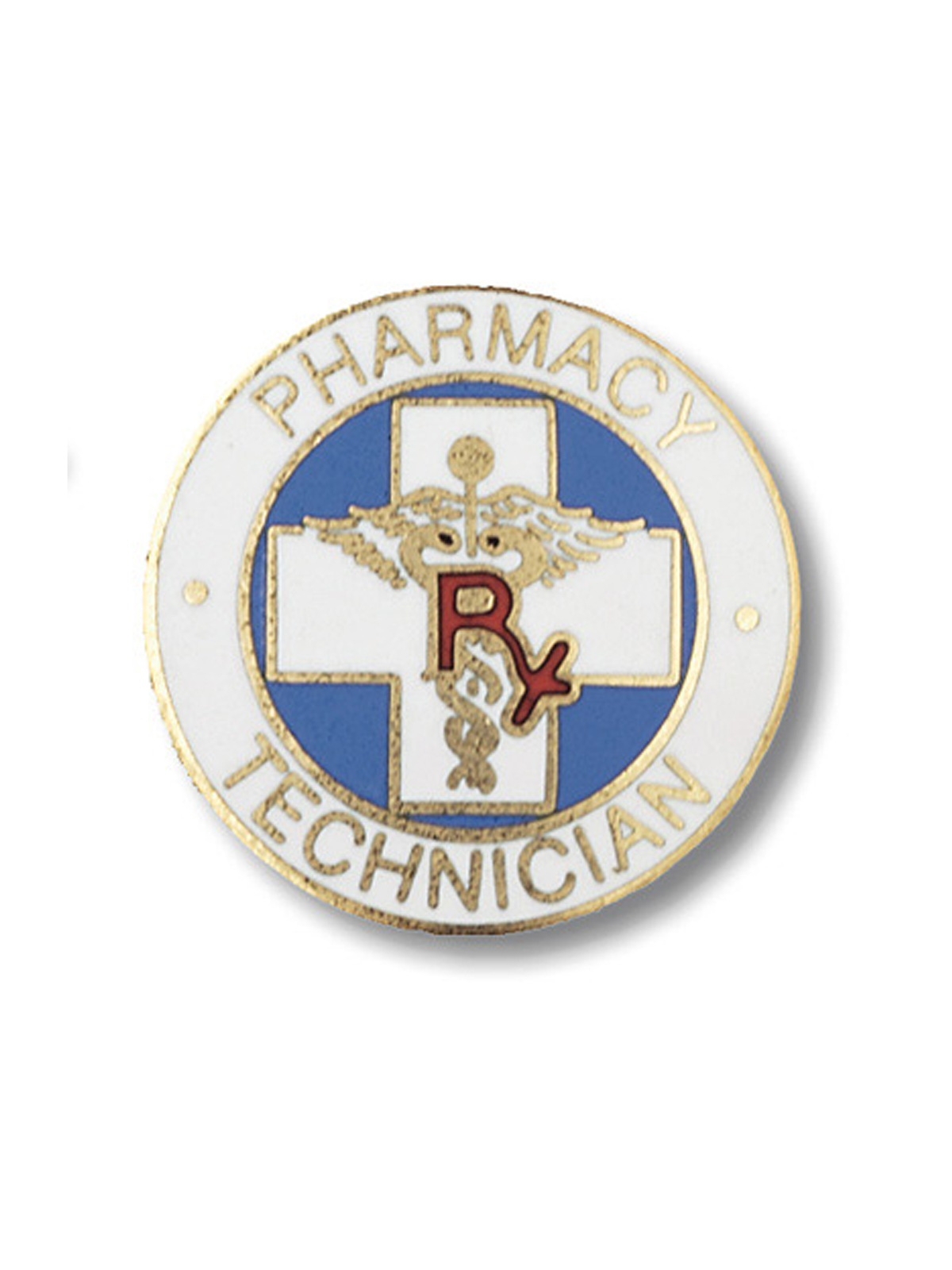 Prestige Medical - Pharmacy Technician Cloisonne Pin 1