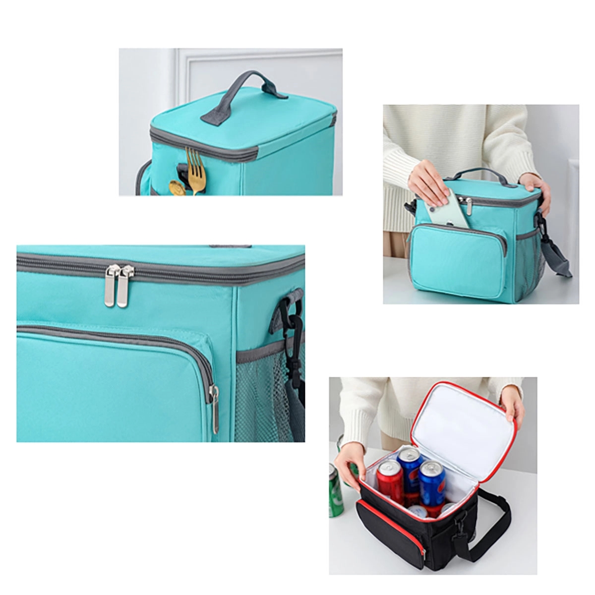 Insulated Cooler Lunch Box 6
