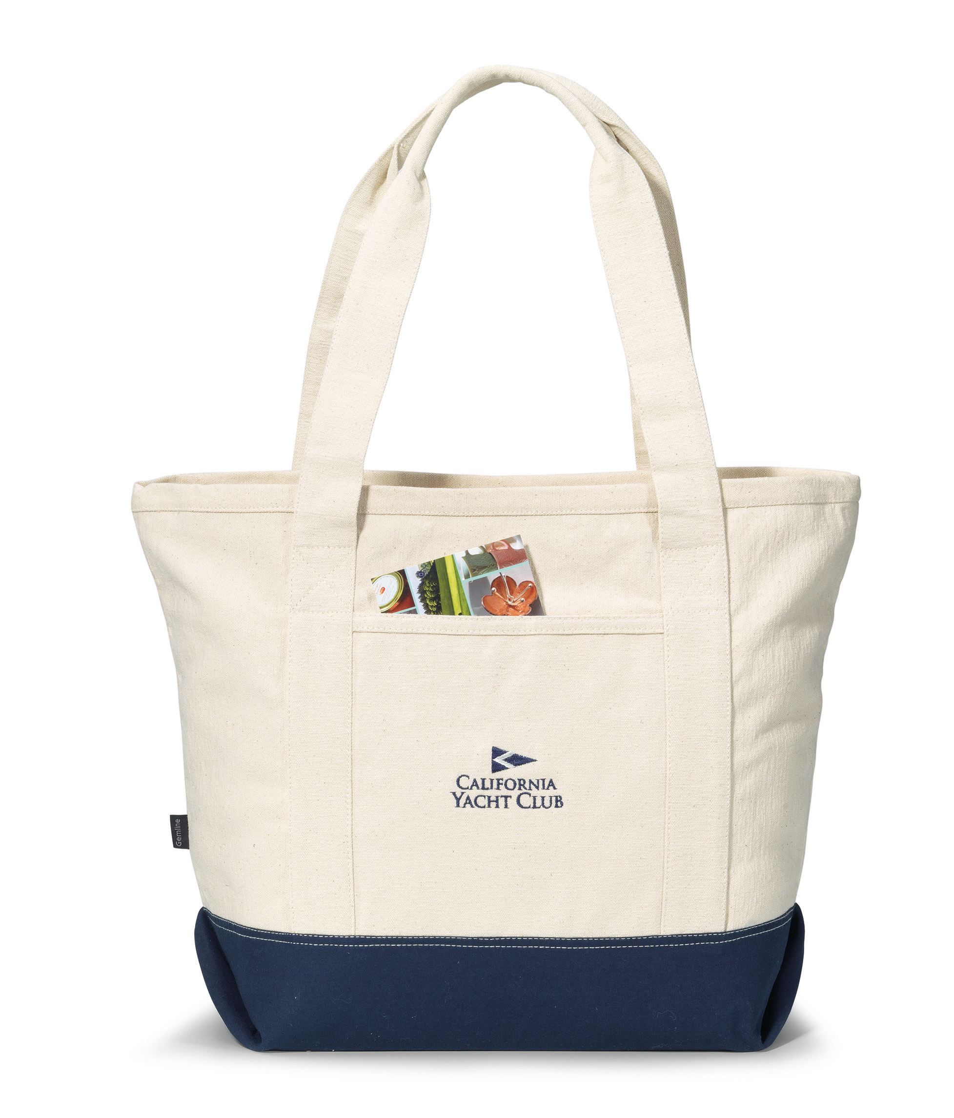 Newport Cotton Zippered Tote 5