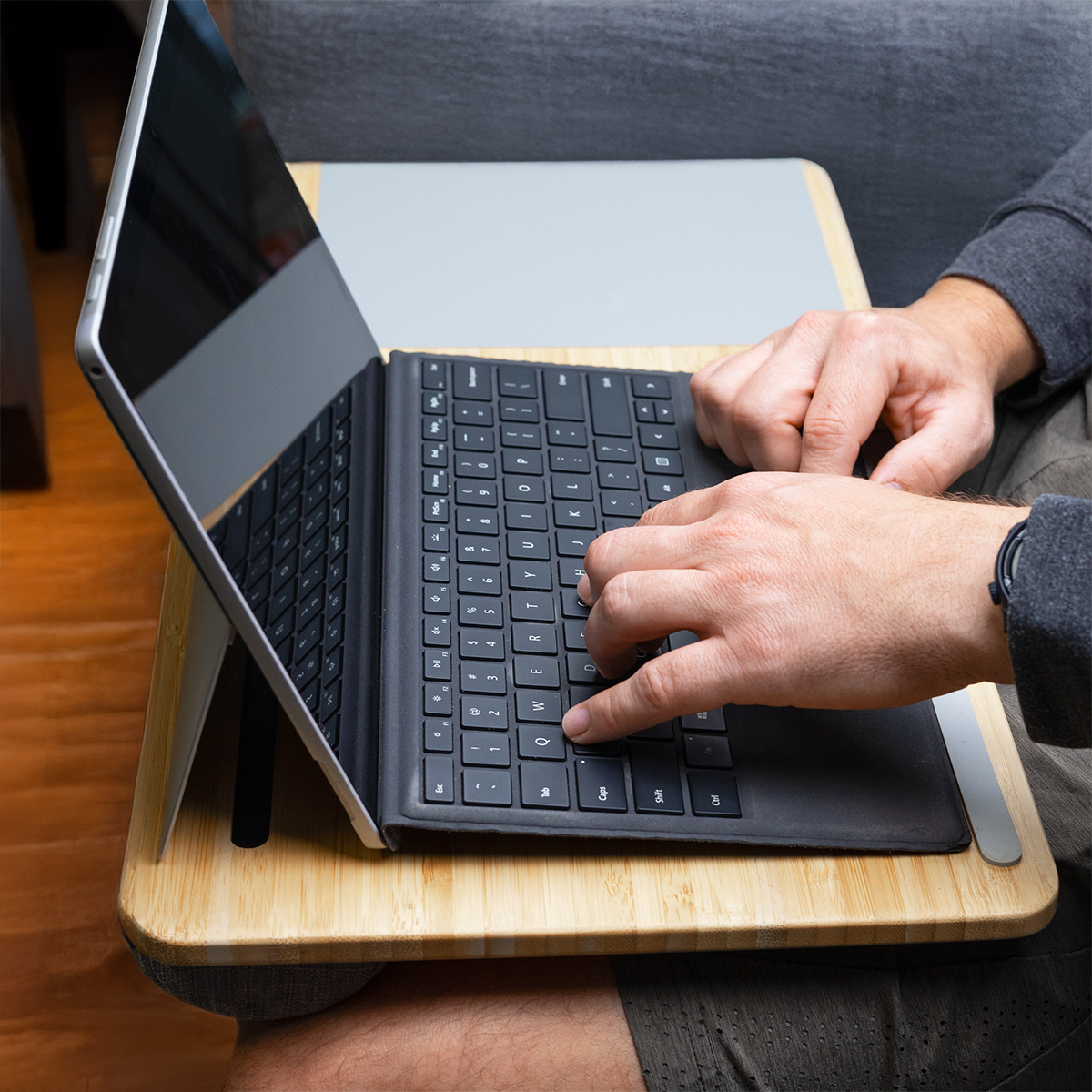 Bamboo Laptop Desk 3