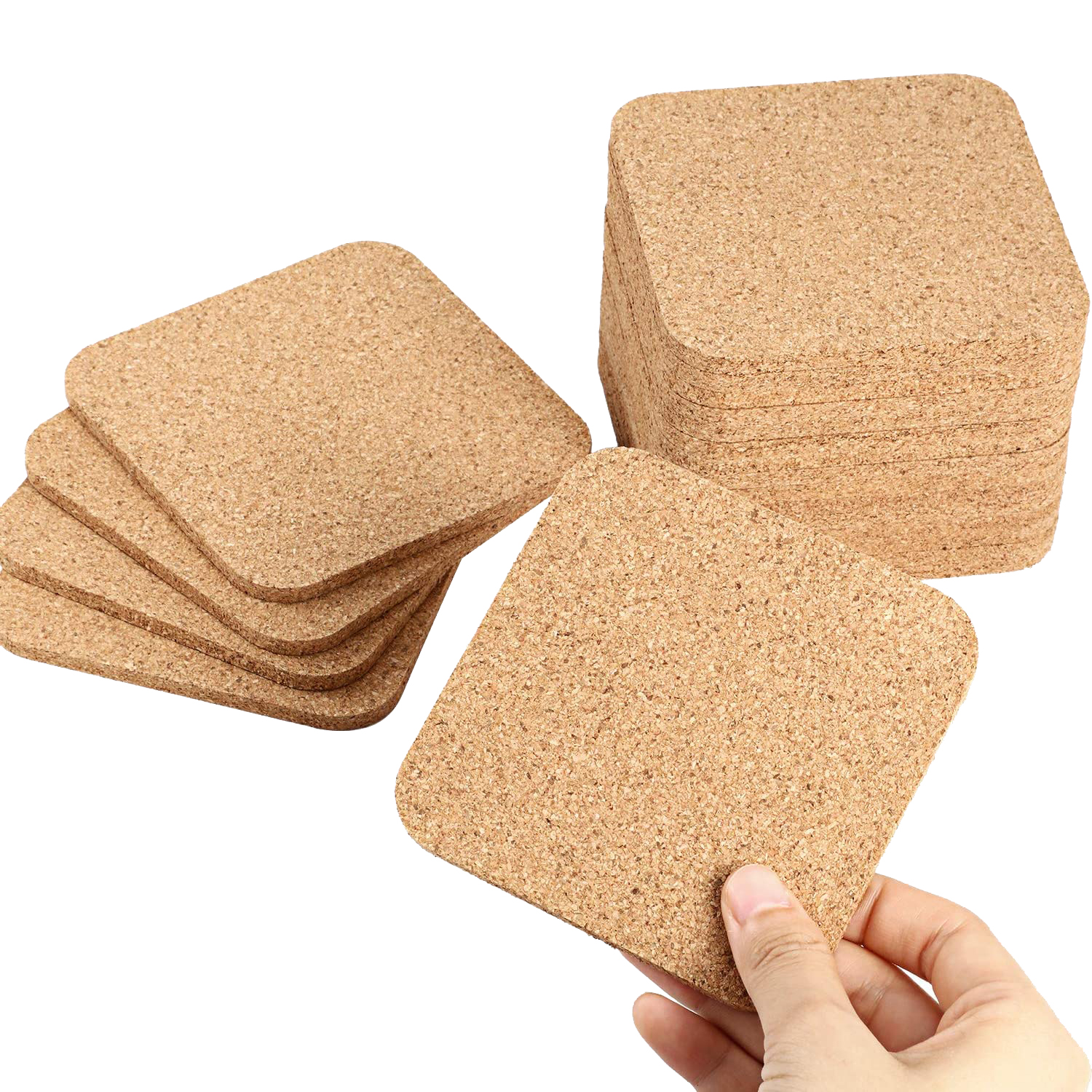 Square Cork Coaster 4