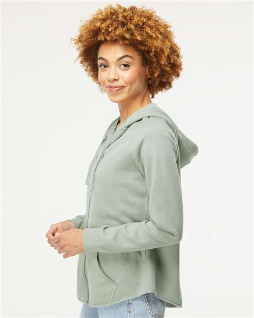 Women's California Wave Wash Full-Zip Hooded Sweatshirt - PRM2500Z 10