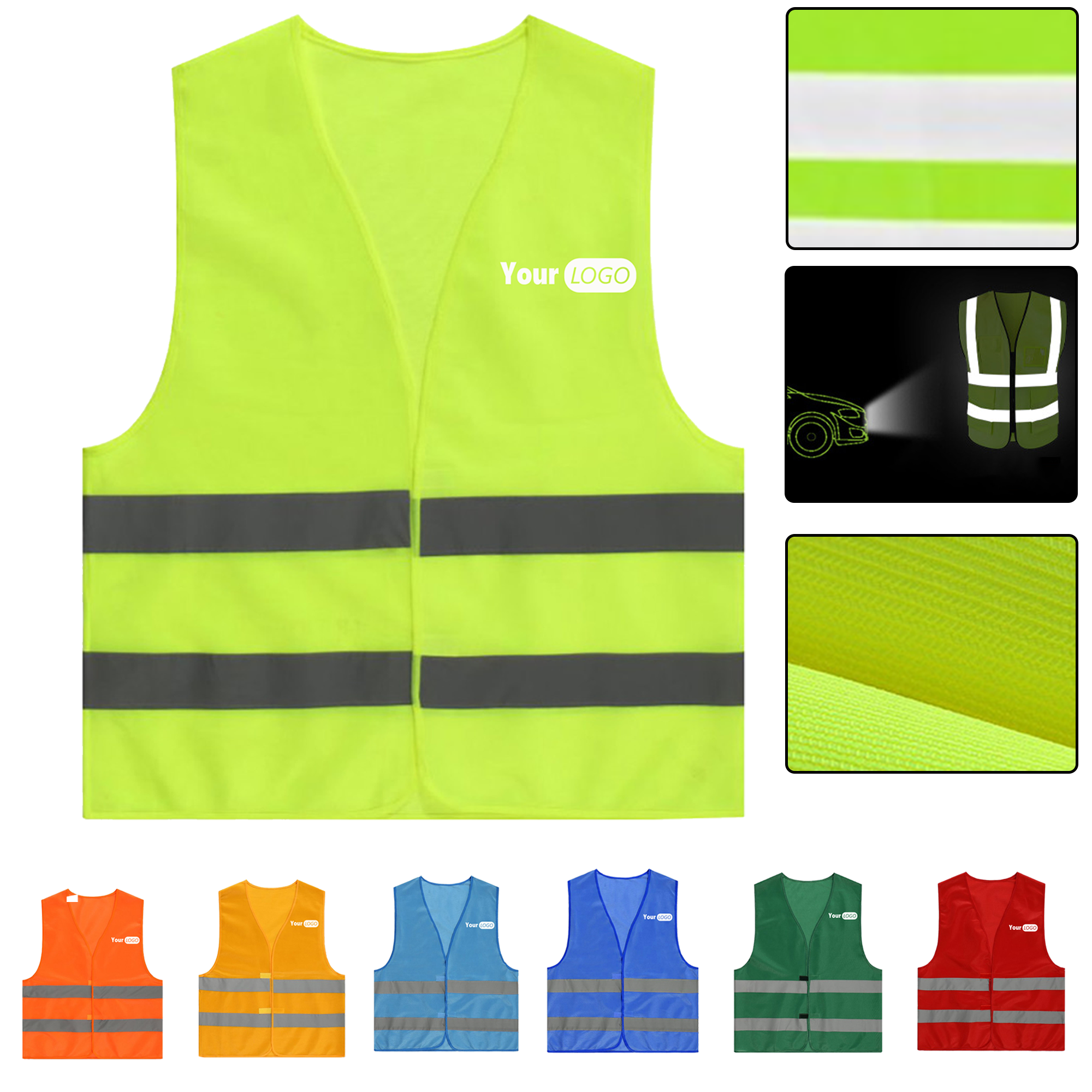 High Visibility work Safety Vest 7