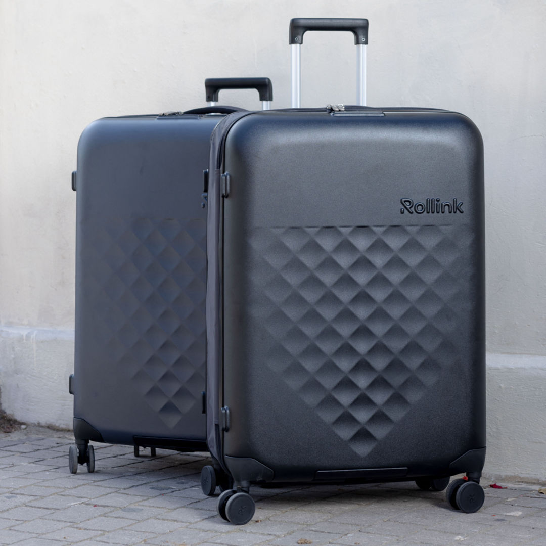 Rollink® Flex 360 Large Checked 4 Wheel Suitcase 11