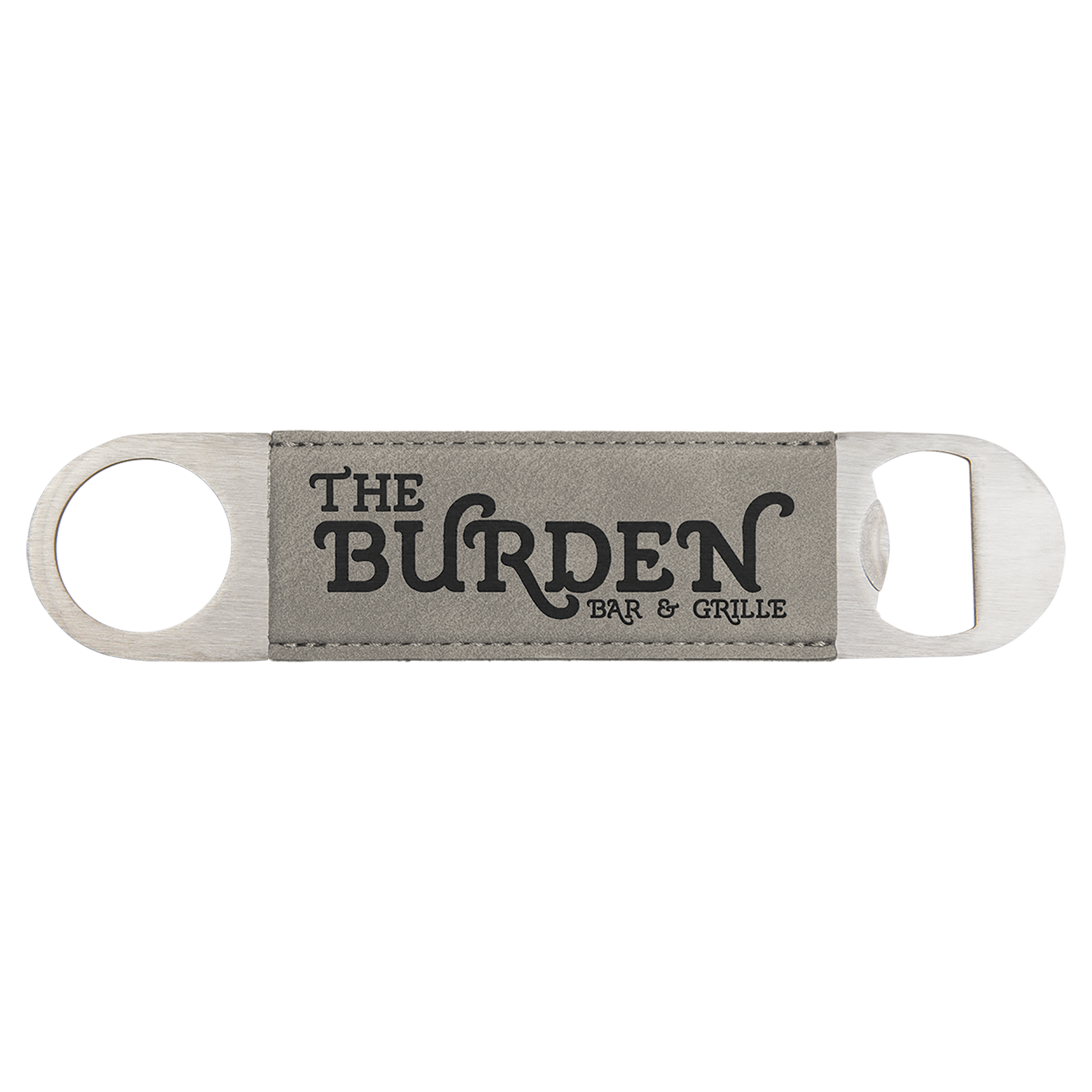 Laser Engraved Leatherette Bottle Opener (1.5"x7") 6