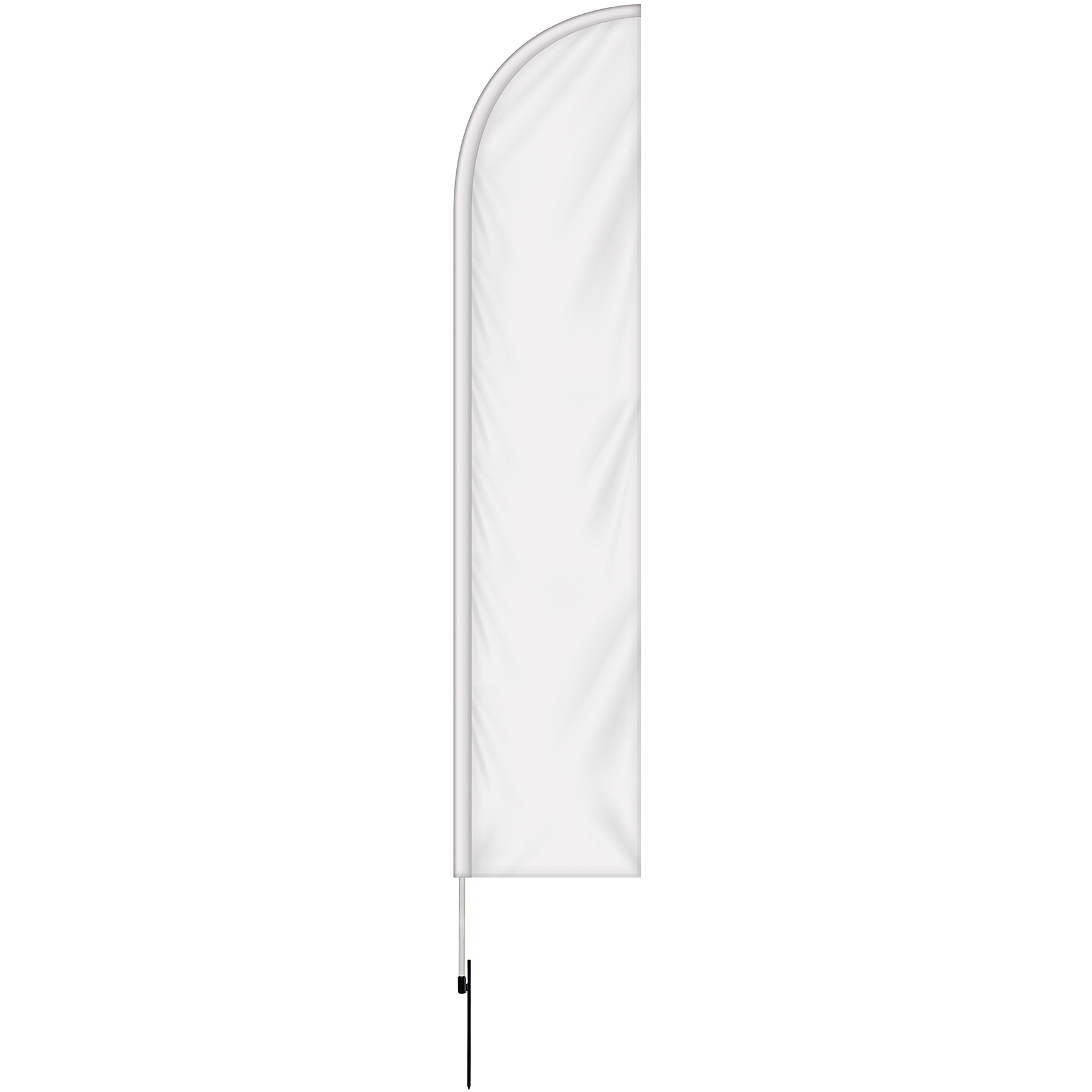 10' Double Sided Portable Half Drop Banner w/ Hardware Set 9