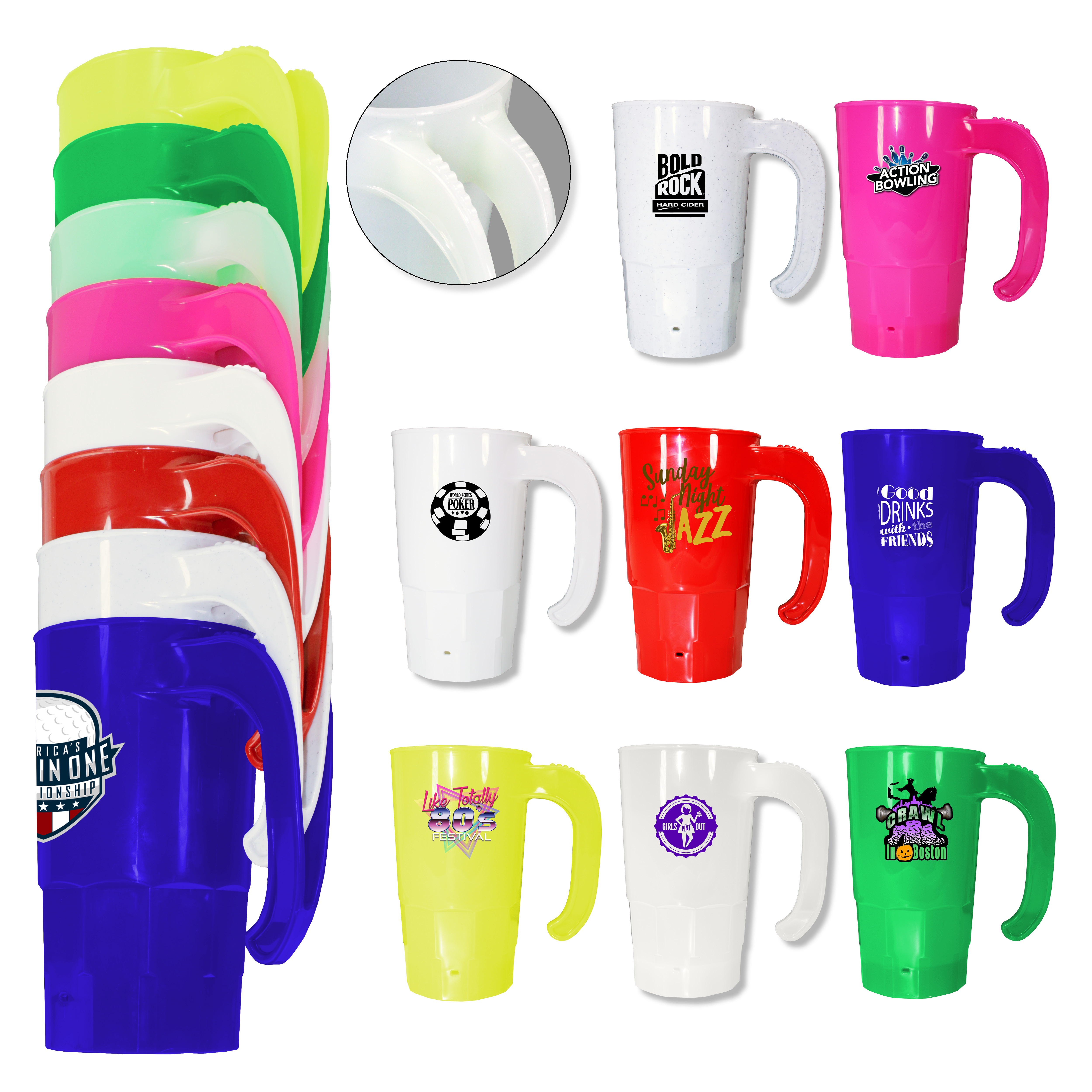 20 oz. Stackable Beer Stein 20
