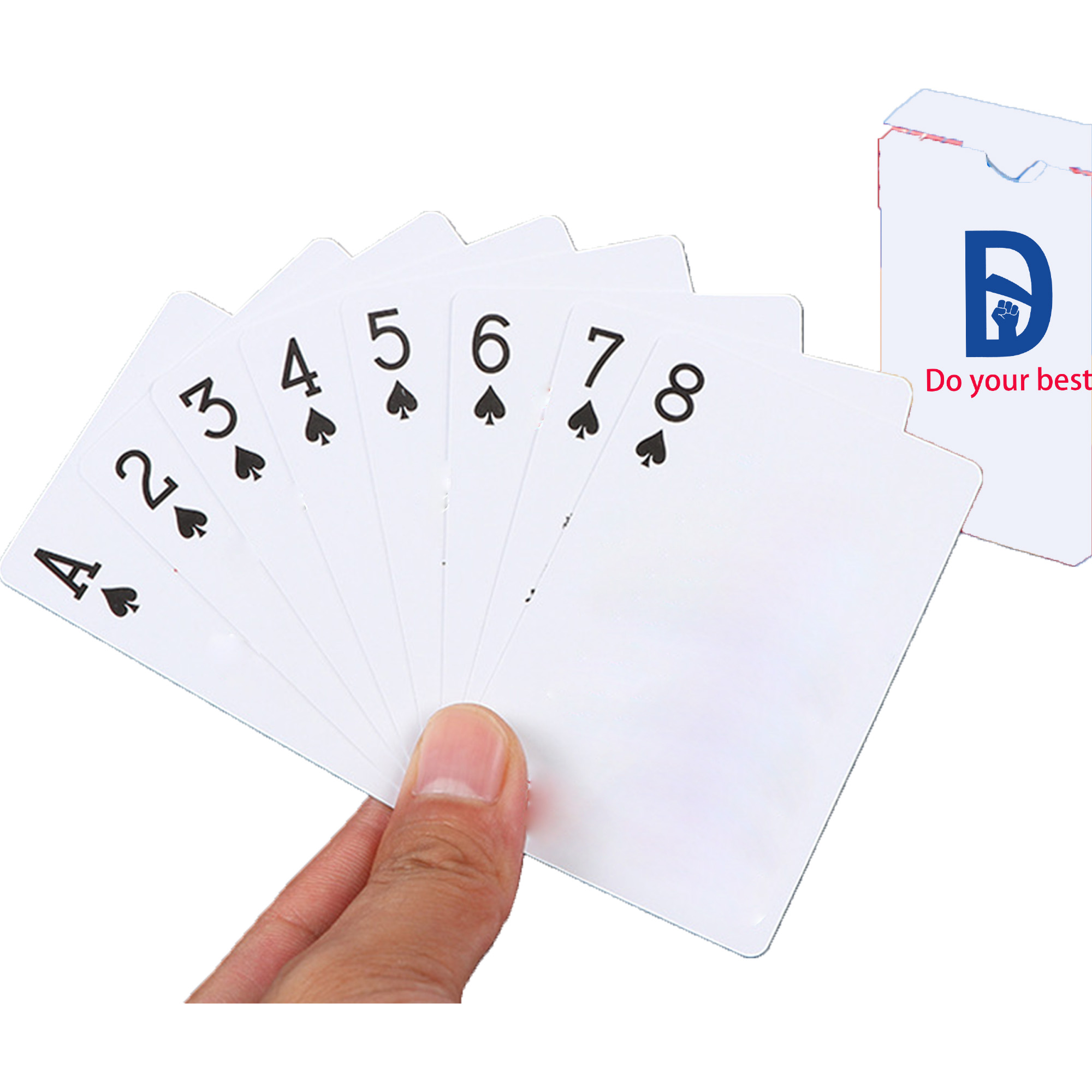 Full Color 3.43"x2.24" Poker Cards 2