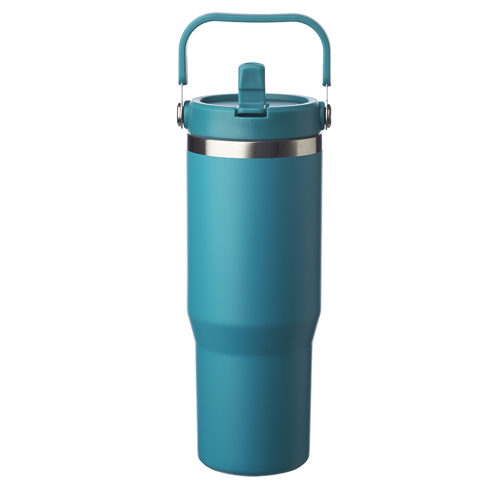 30 oz. Bronx Stainless Travel Mug with Carrying Handle