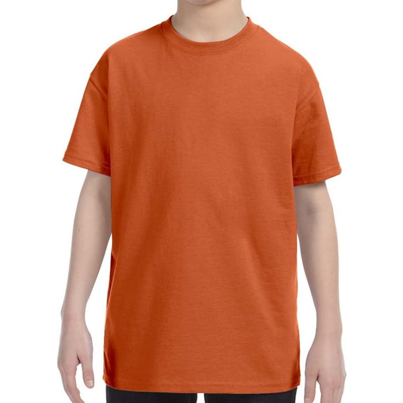 Custom Embroidered Youth Basic Cotton T-Shirts 15