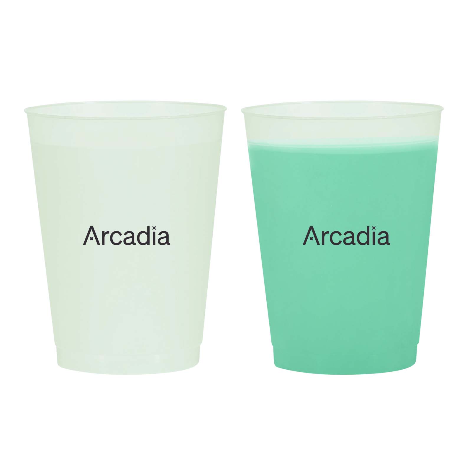 16 oz. Frosted Mood Reusable Flex Stadium Cup 13
