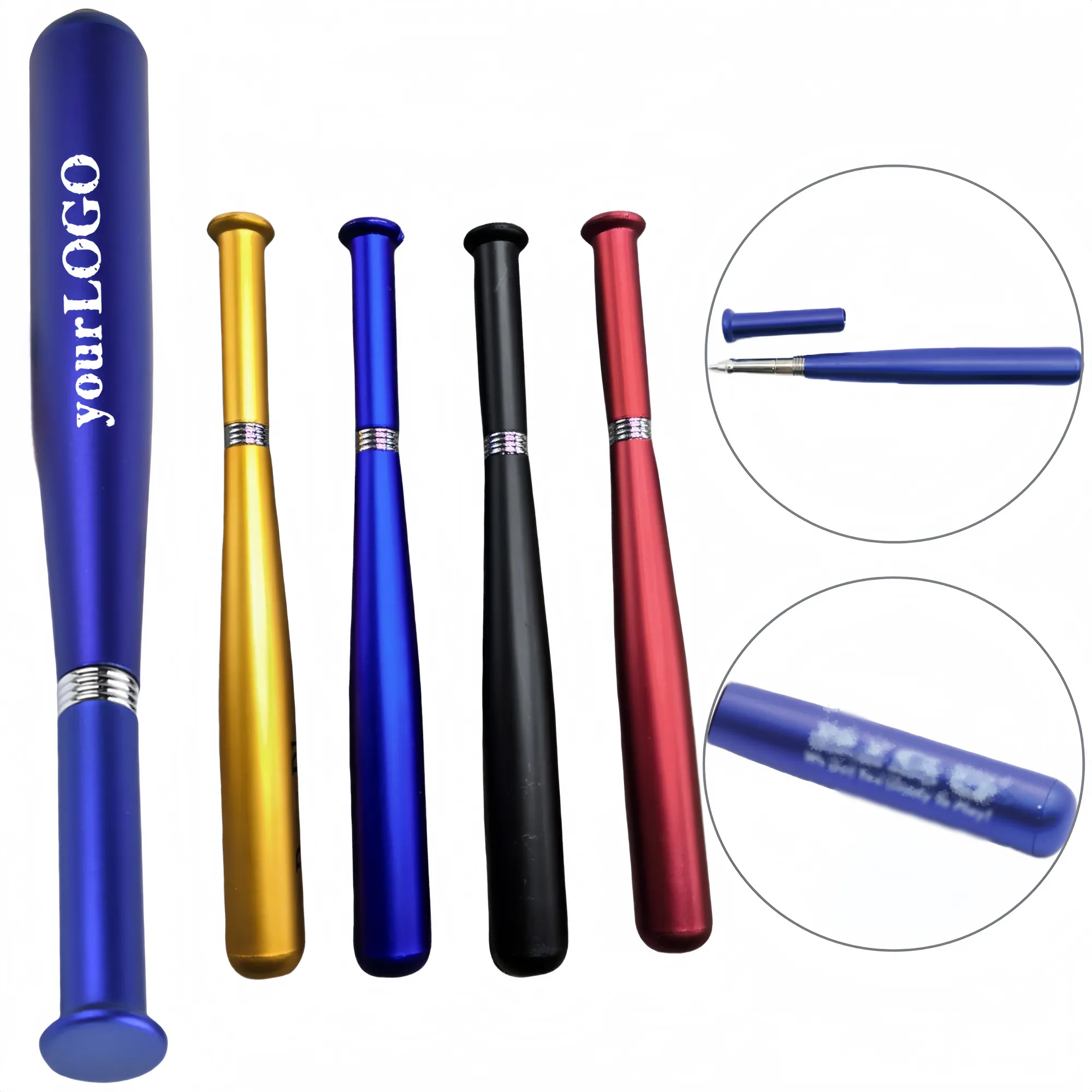Numbered wristbandBaseball - style ballpoint pen