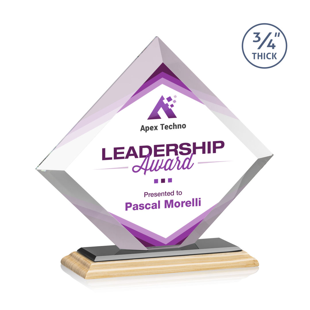 Belaire VividPrint™ Award - Bamboo/Black 6