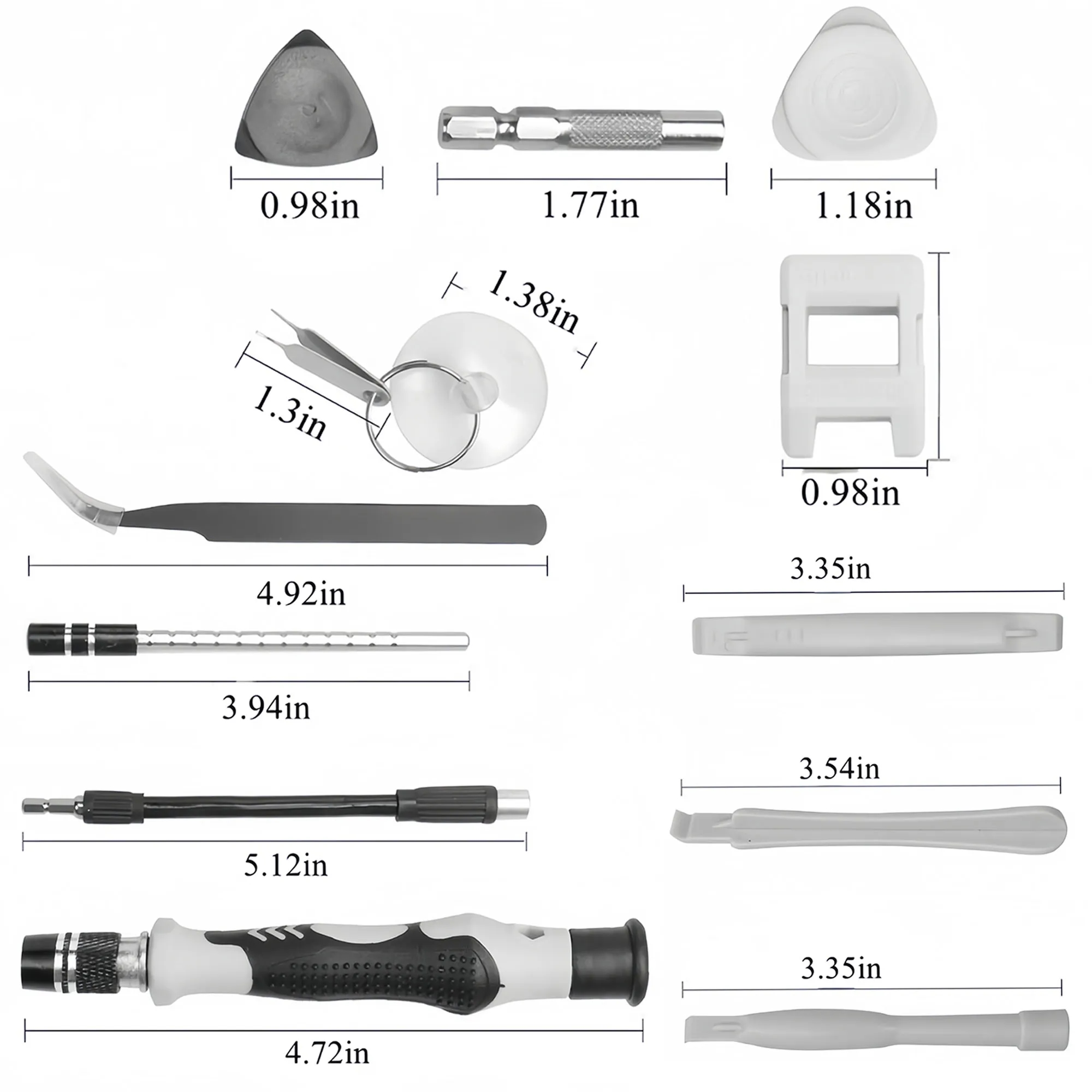 Professional Magnetic 115 In 1 Screwdriver Set For Repair 4