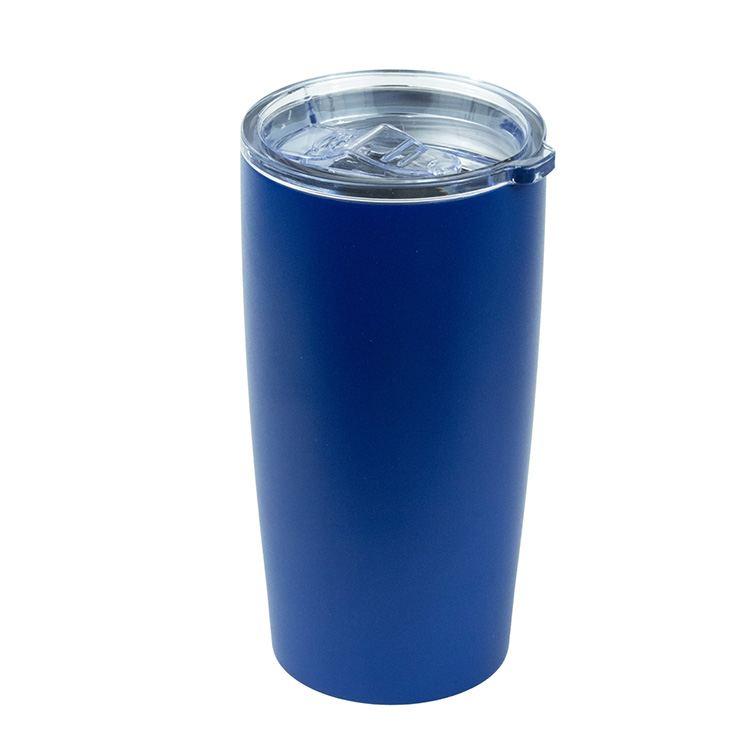 "COLUMBIA" 20 oz Powder Coated Double Wall Insulated Stainless Steel Tumbler 7