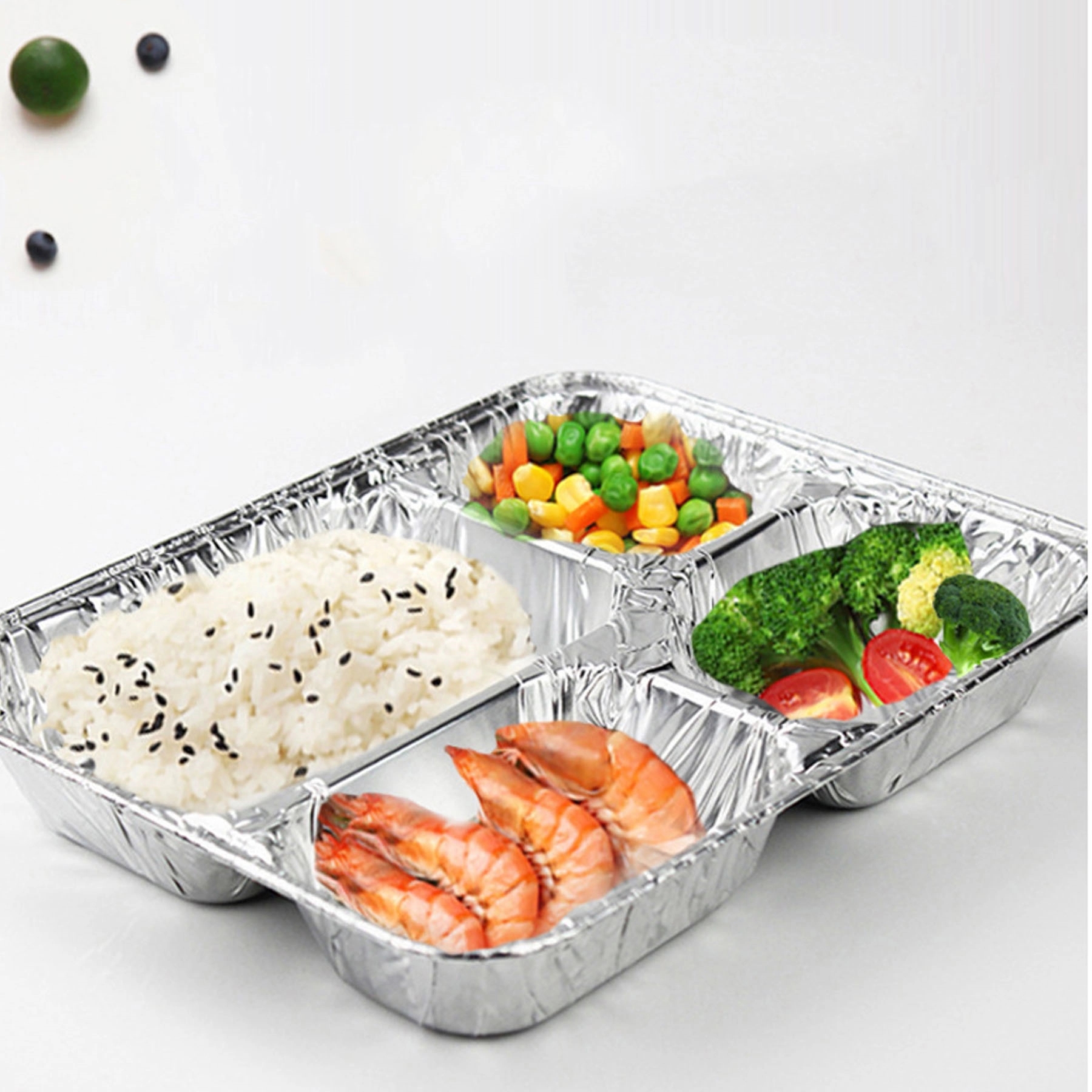 Disposable Takeout Pans Foil Food Containers 2