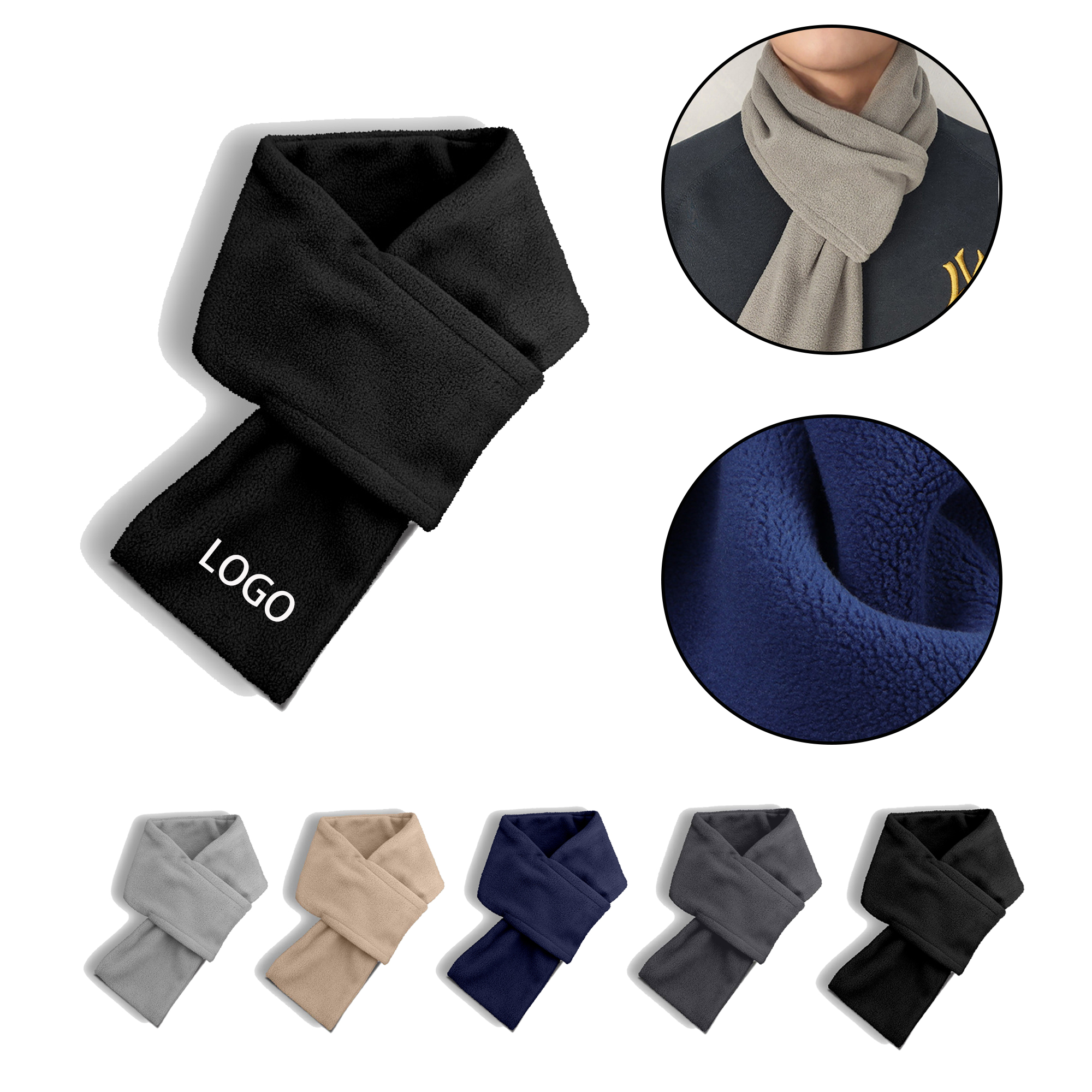 MOQ:20pcs Windproof Scarf 1