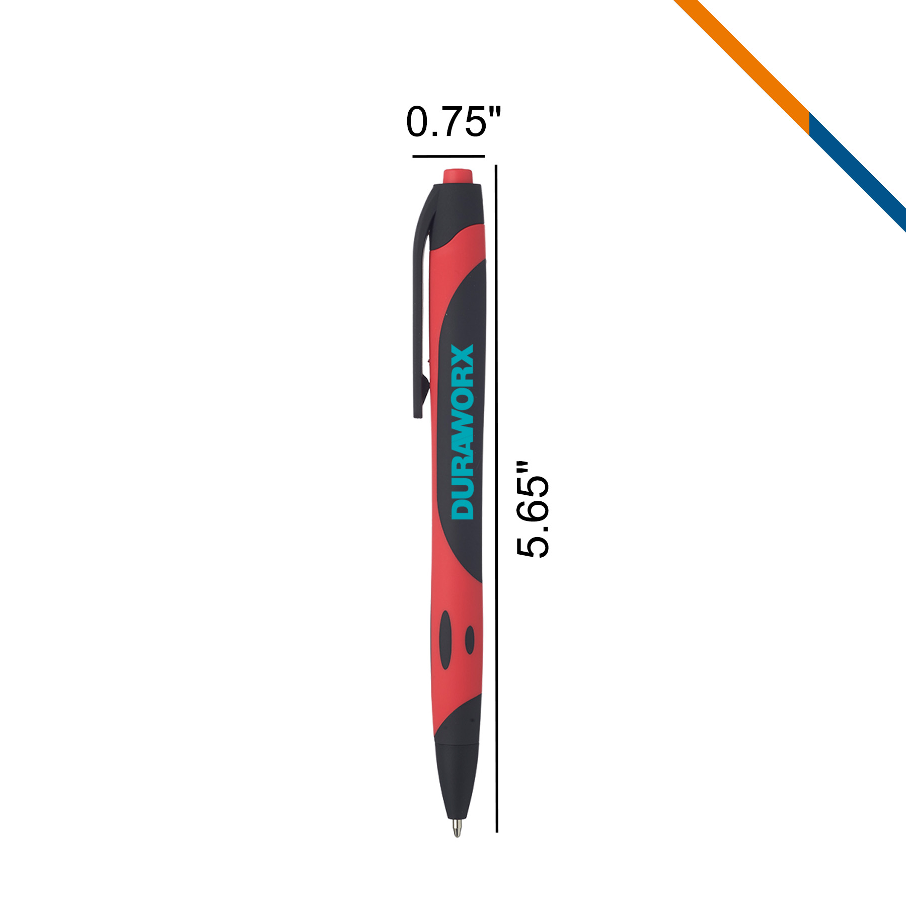 Mosa Rubberized BallPoint Pen 10