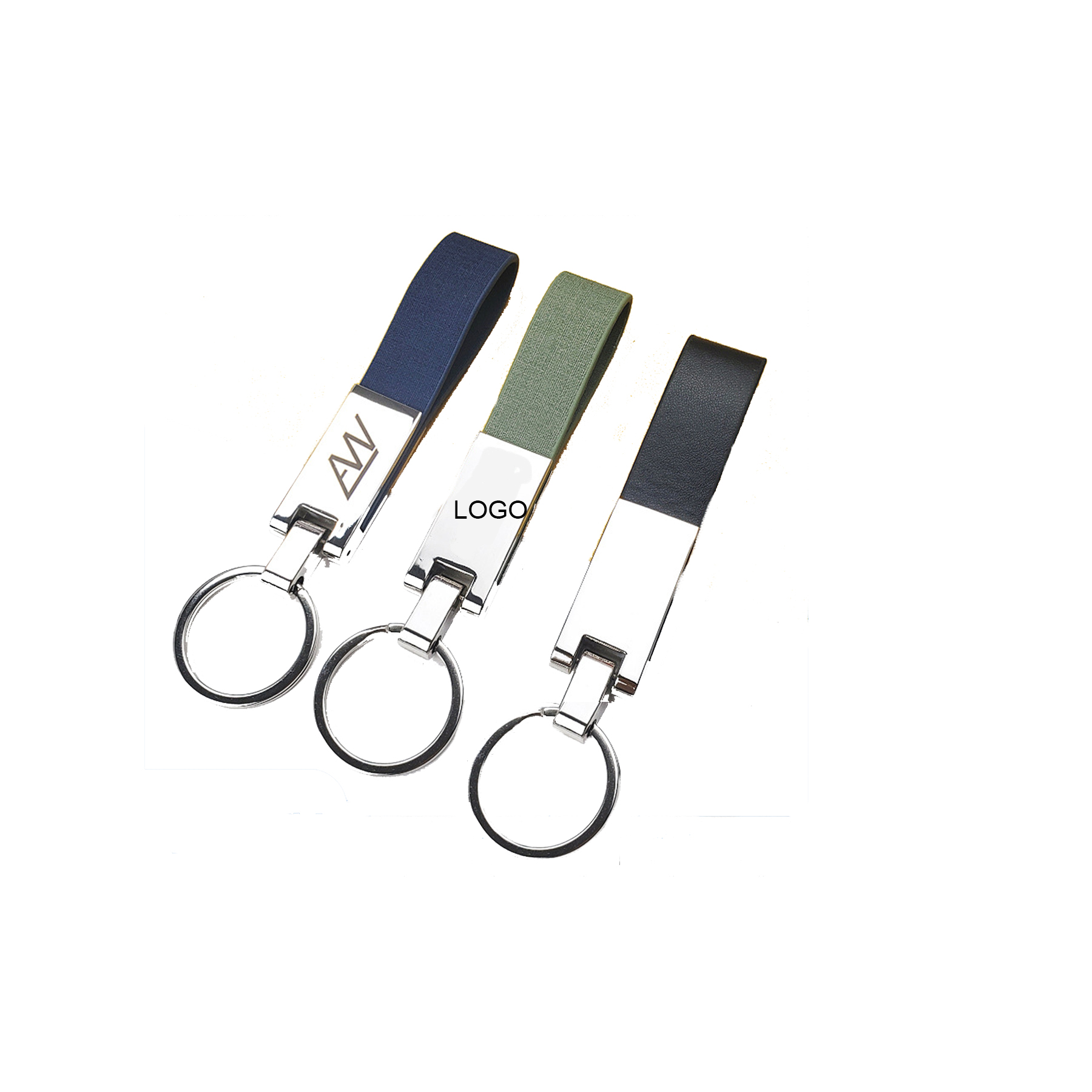 Polyurethane Leather Metal Key Chain 1