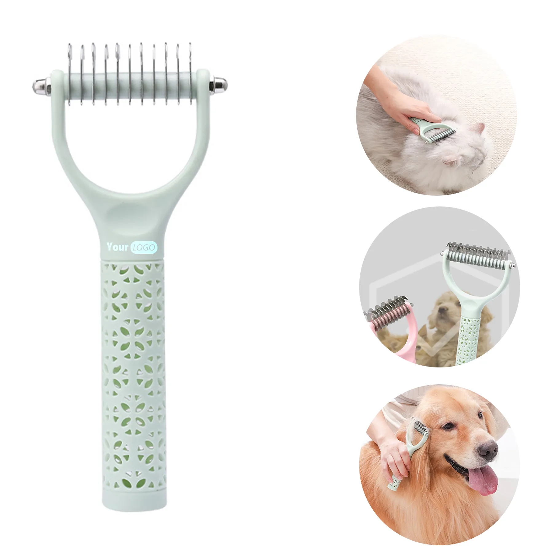 Abs Small Pet Knotting Comb 4