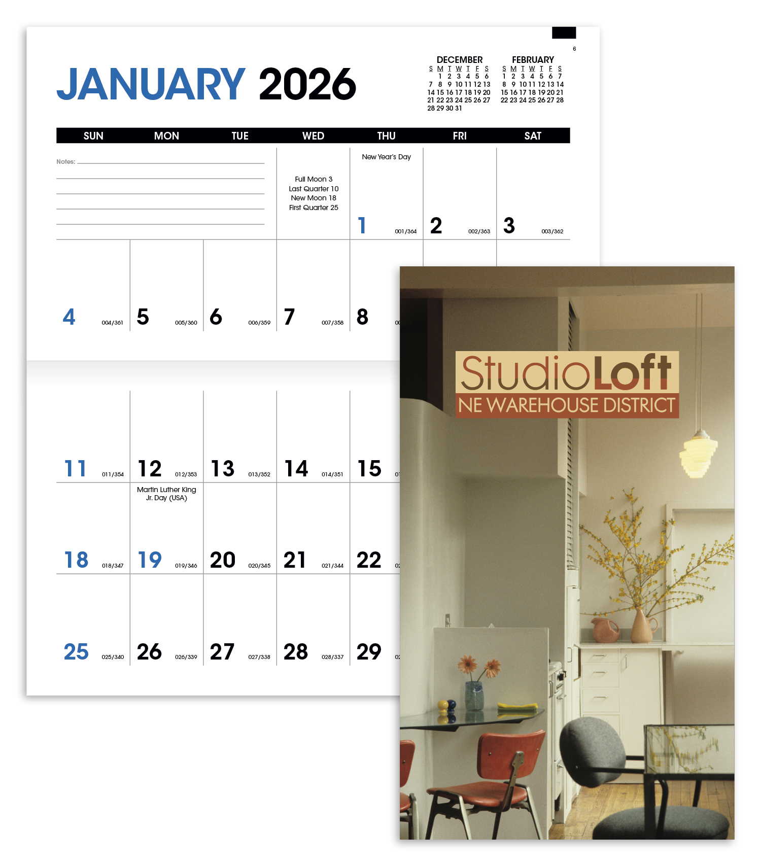 Triumph® Calendars Pocket Planner with Custom Cover 2