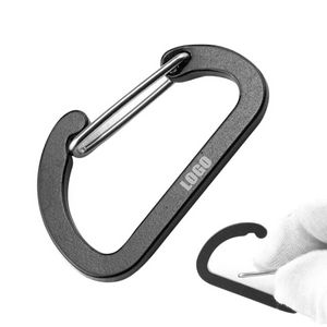 Lightweight Aluminum 8# Flat Carabiner 11