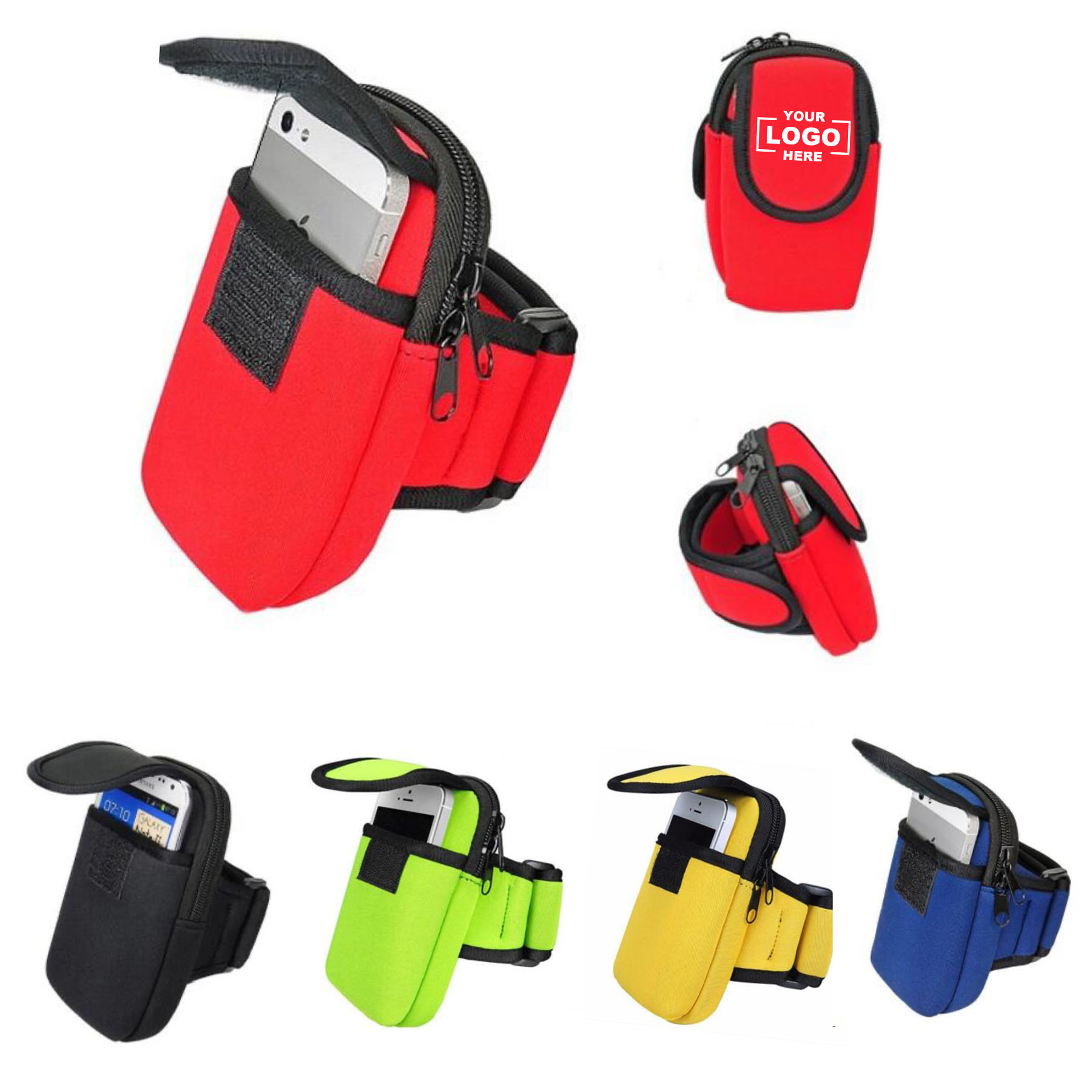 Custom Neoprene Running Armband for Smartphones 2