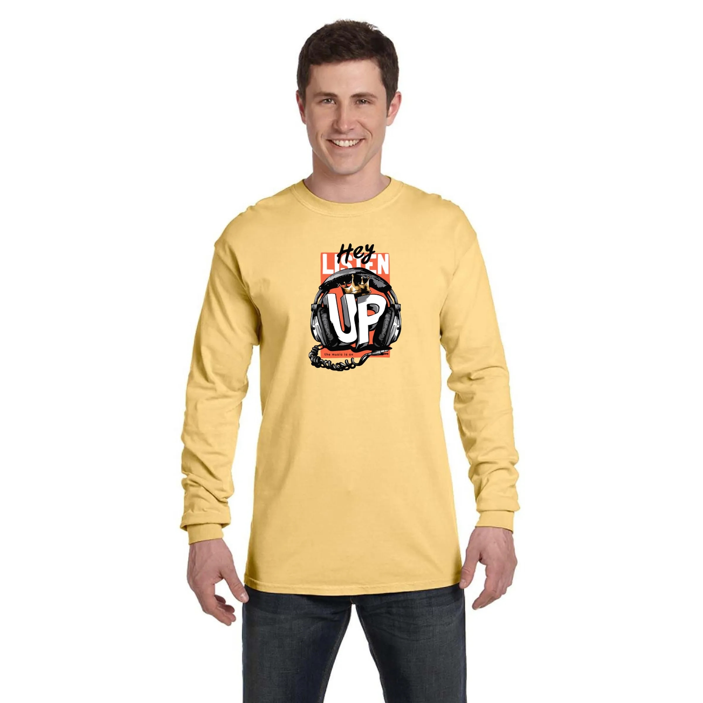 COMFORT COLORS ADULT 6.1 OZ. LONG-SLEEVE T-SHIRT 64