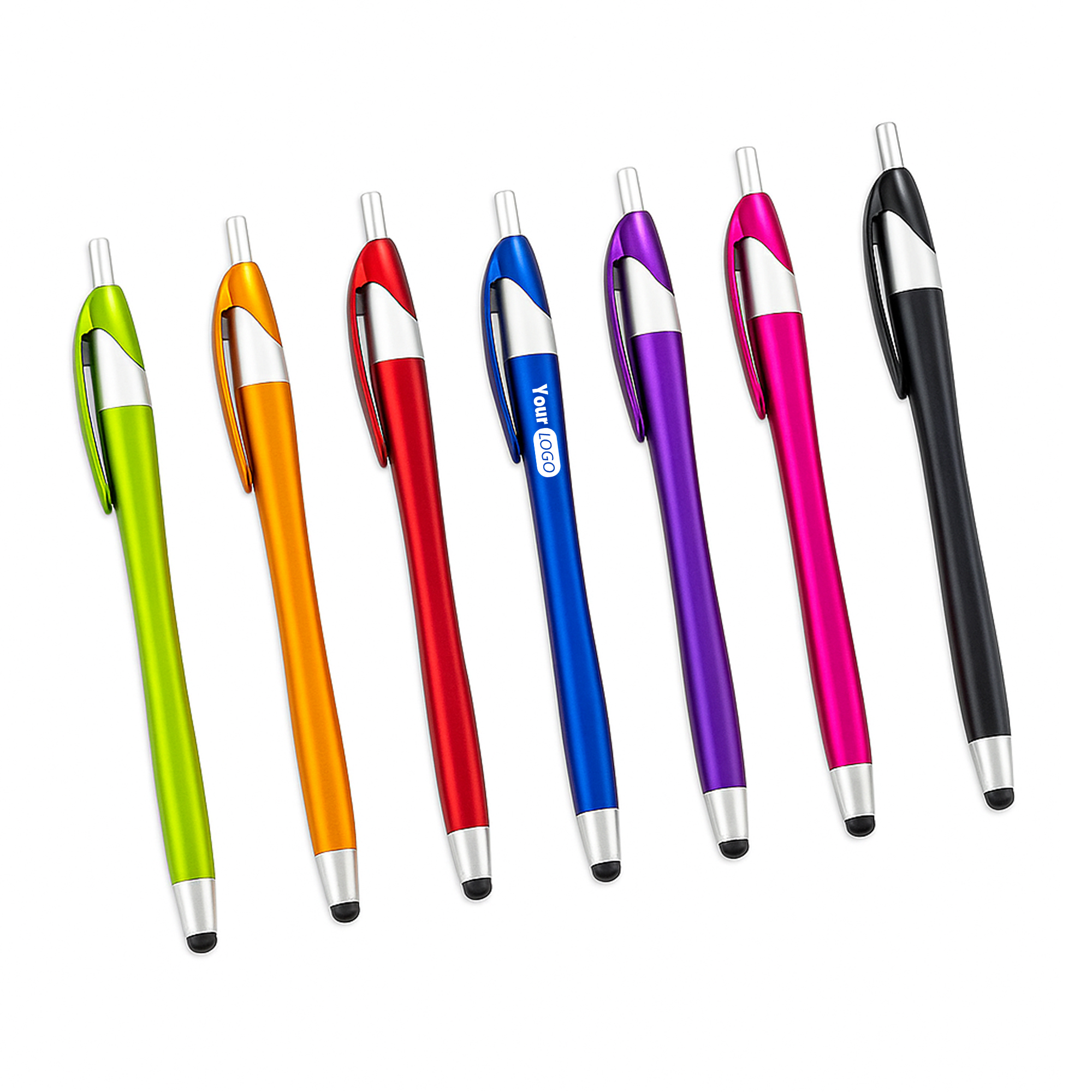 2 in 1 Plastic Stylus Ballpoint Pen 1
