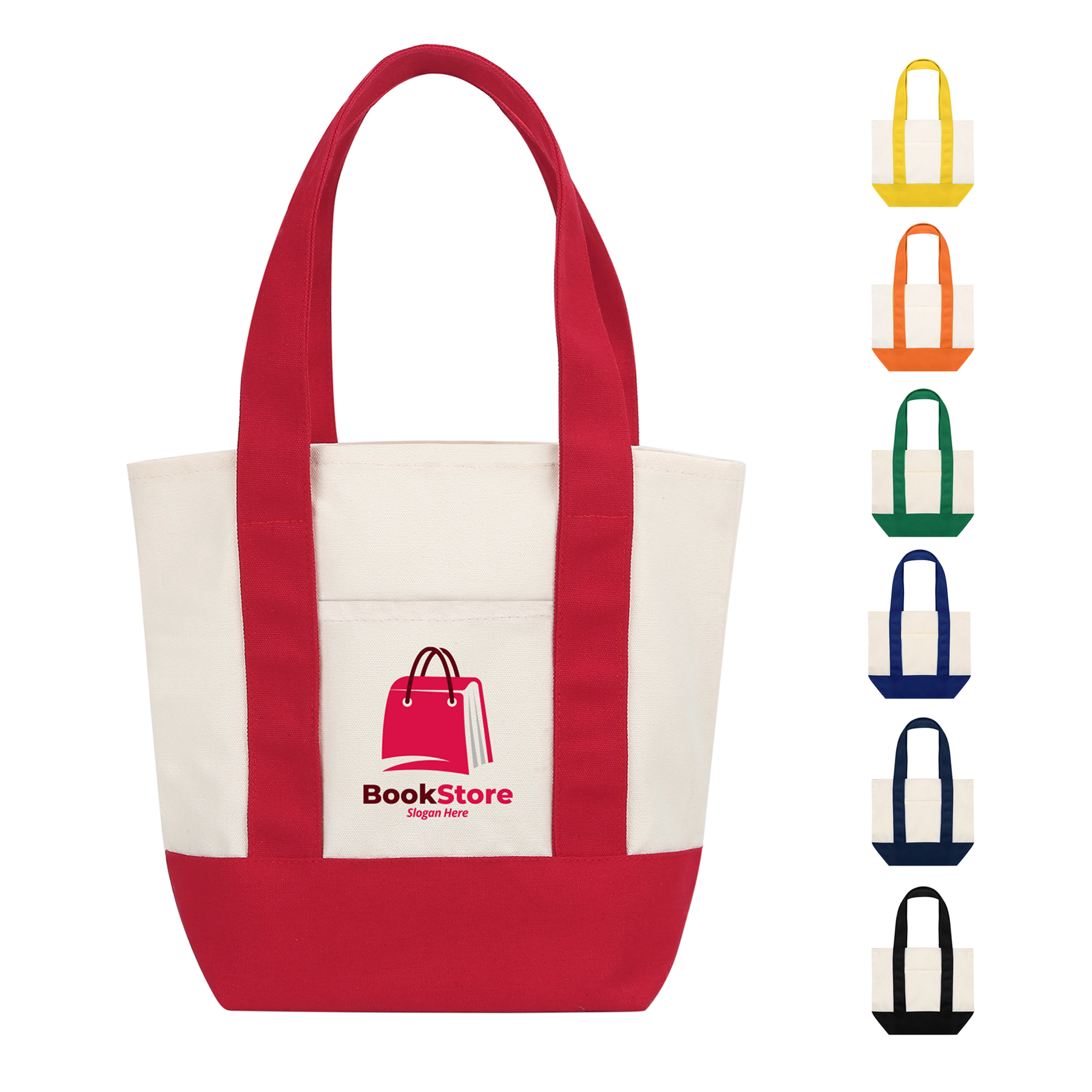 12 Oz Mini Cotton Canvas Tote 11