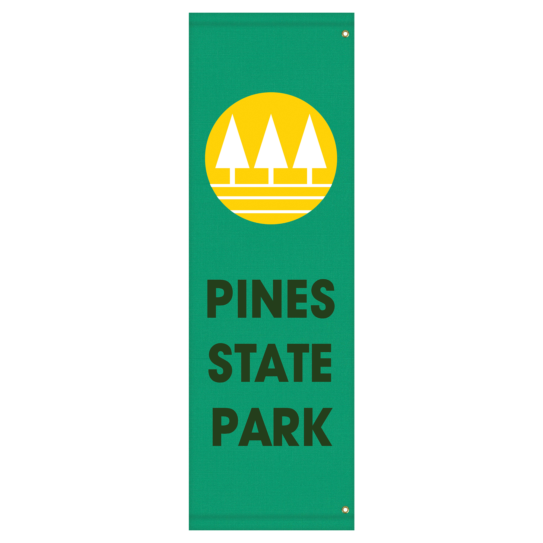 72" x 22" Custom Sunbrella™ Avenue Banner-3 Color Imprint 9