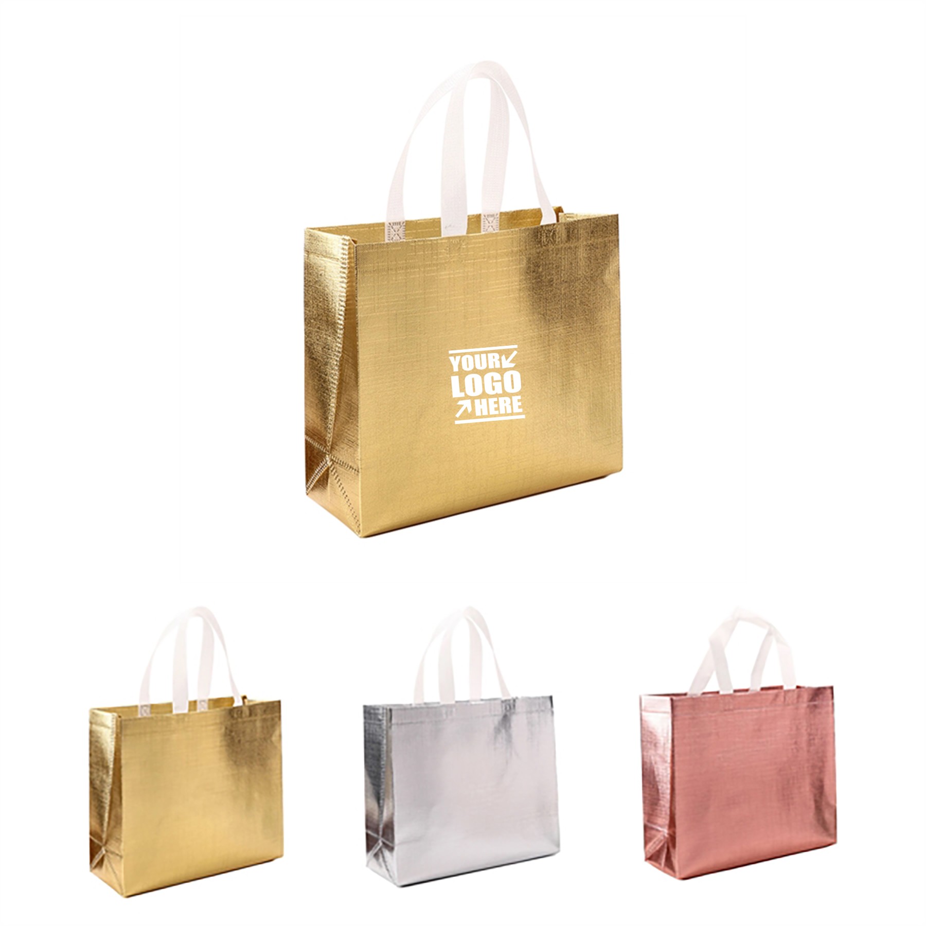 Laser Laminated Non-Woven Shopper Tote Bag