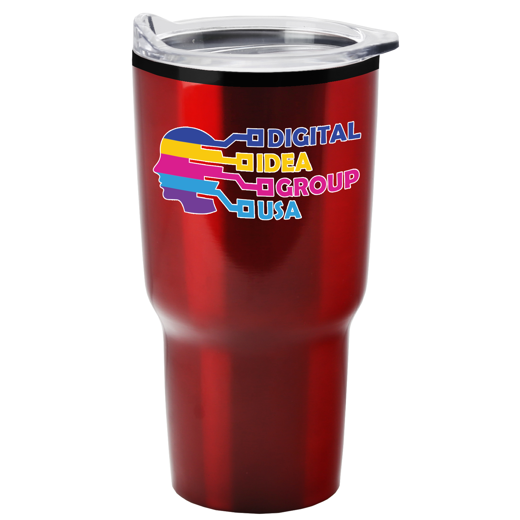 The Aurora - 28 Oz. Digital Stainless Steel Auto Tumbler 7