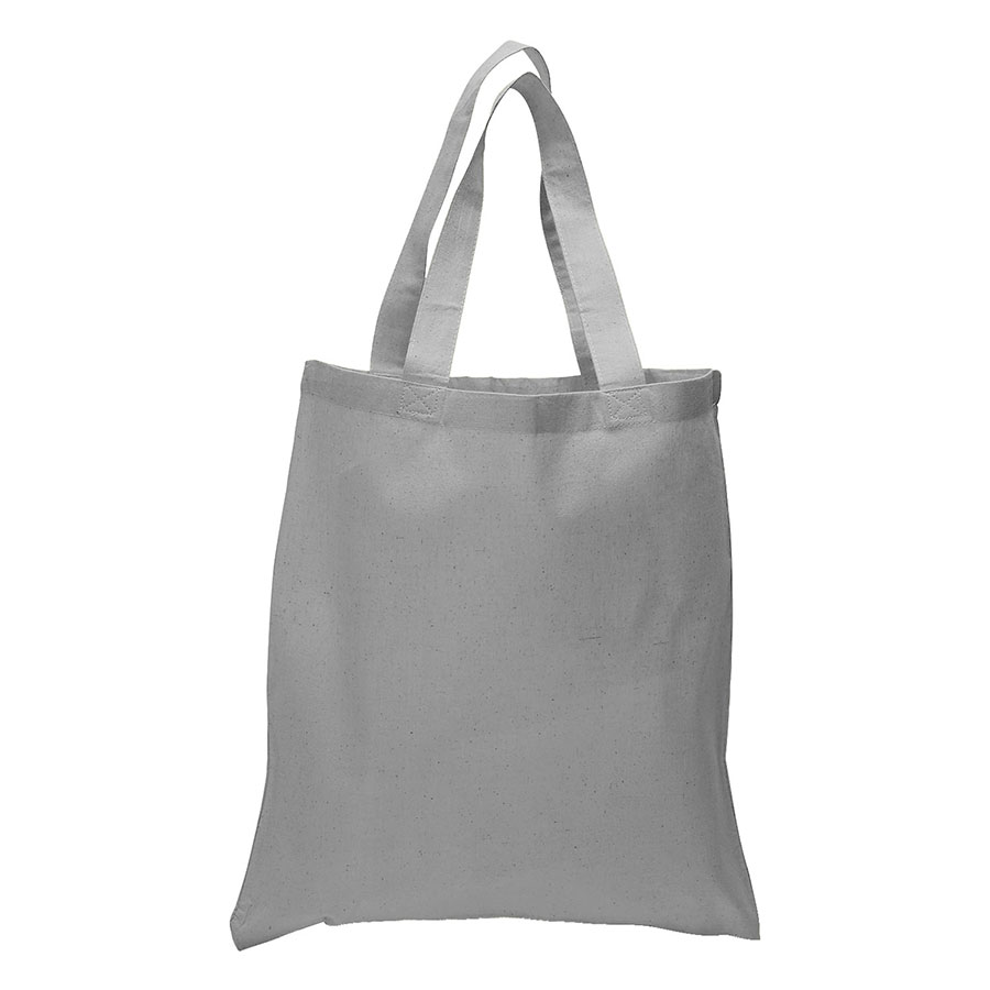 Value 6 oz Cotton Canvas Tote Bag - 15"W x 16"H x 21"Handle 15